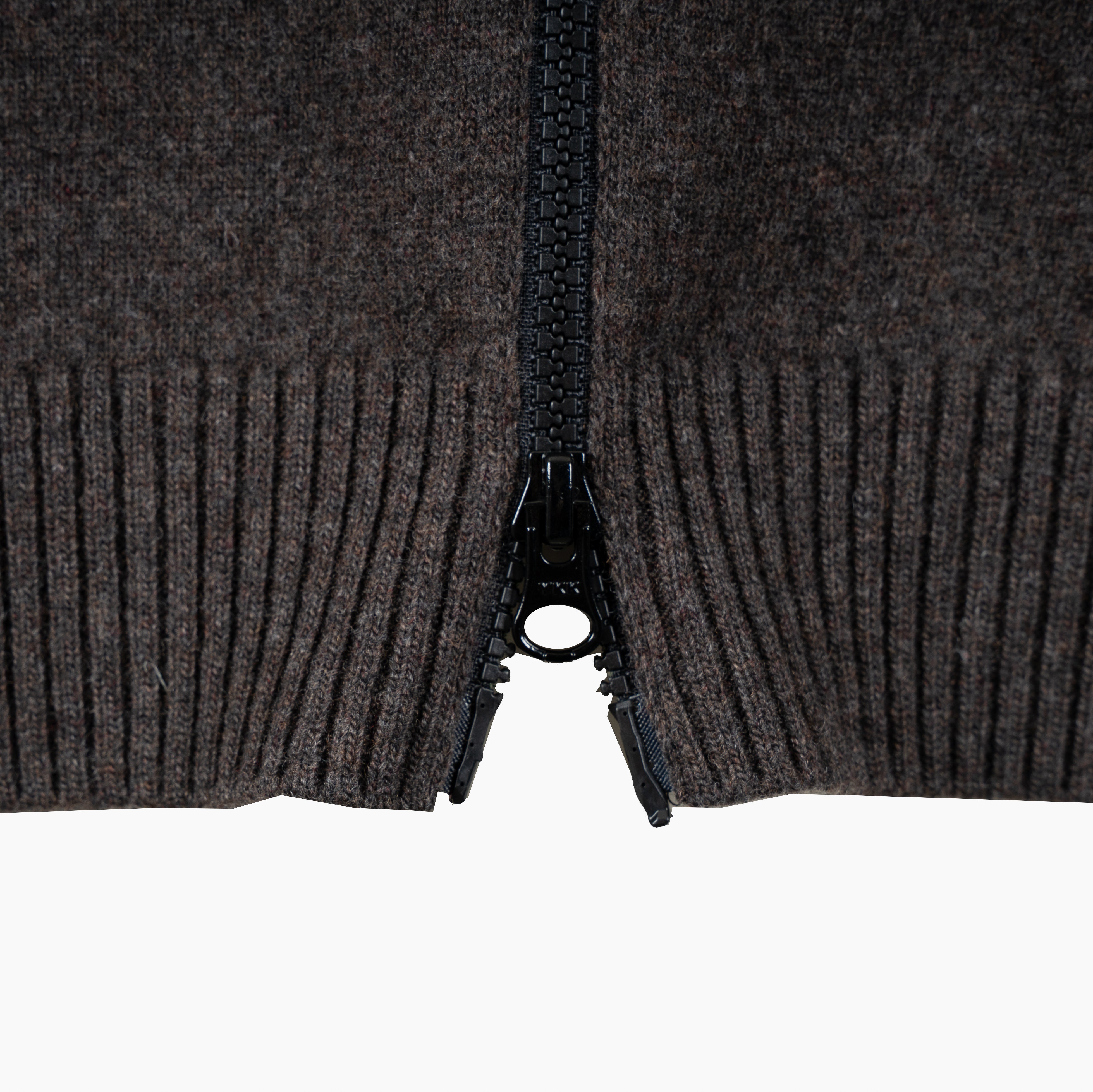 Stone Island Gebreid Vest Bruin | Soft Organic Cotton