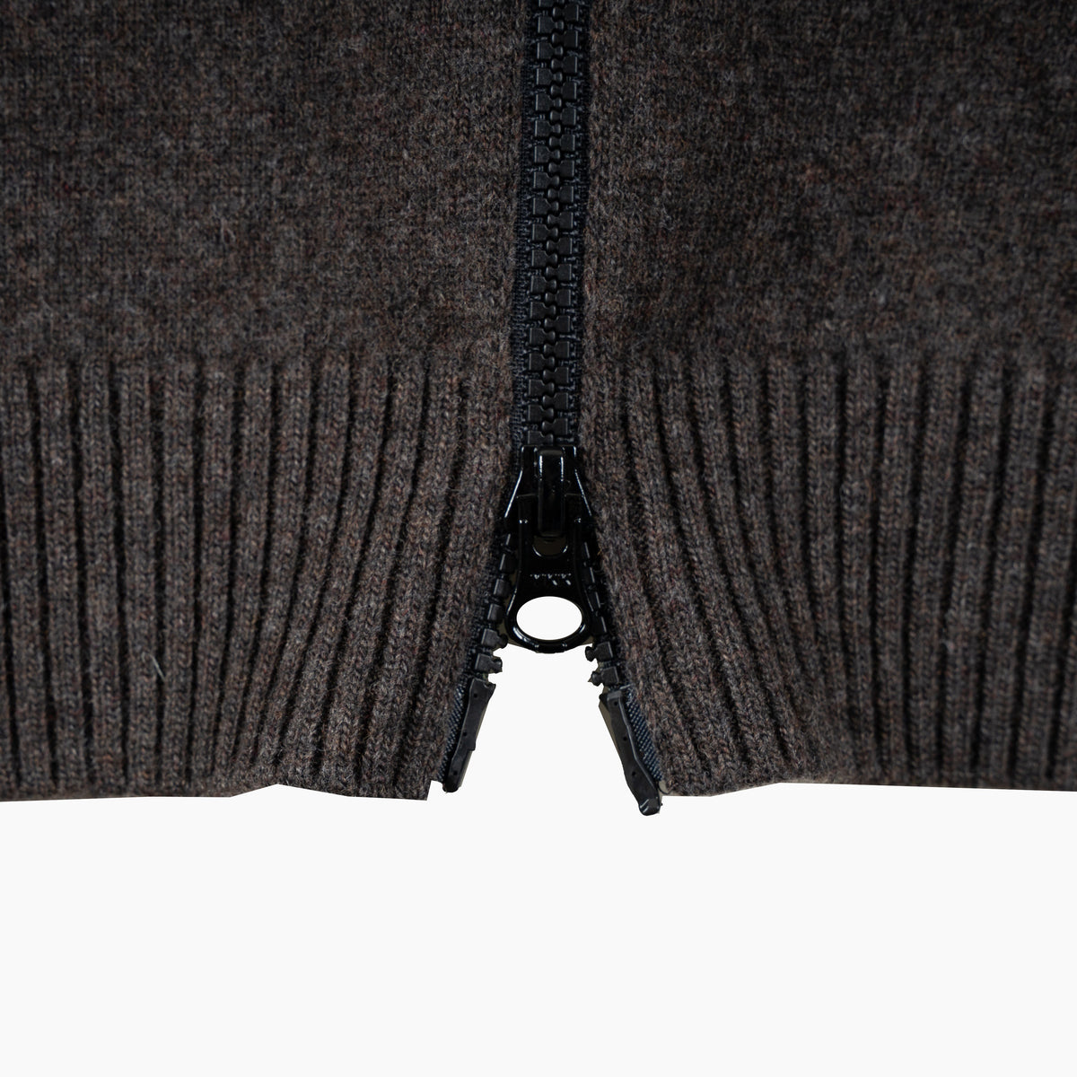 Stone Island Gebreid Vest Bruin | Soft Organic Cotton