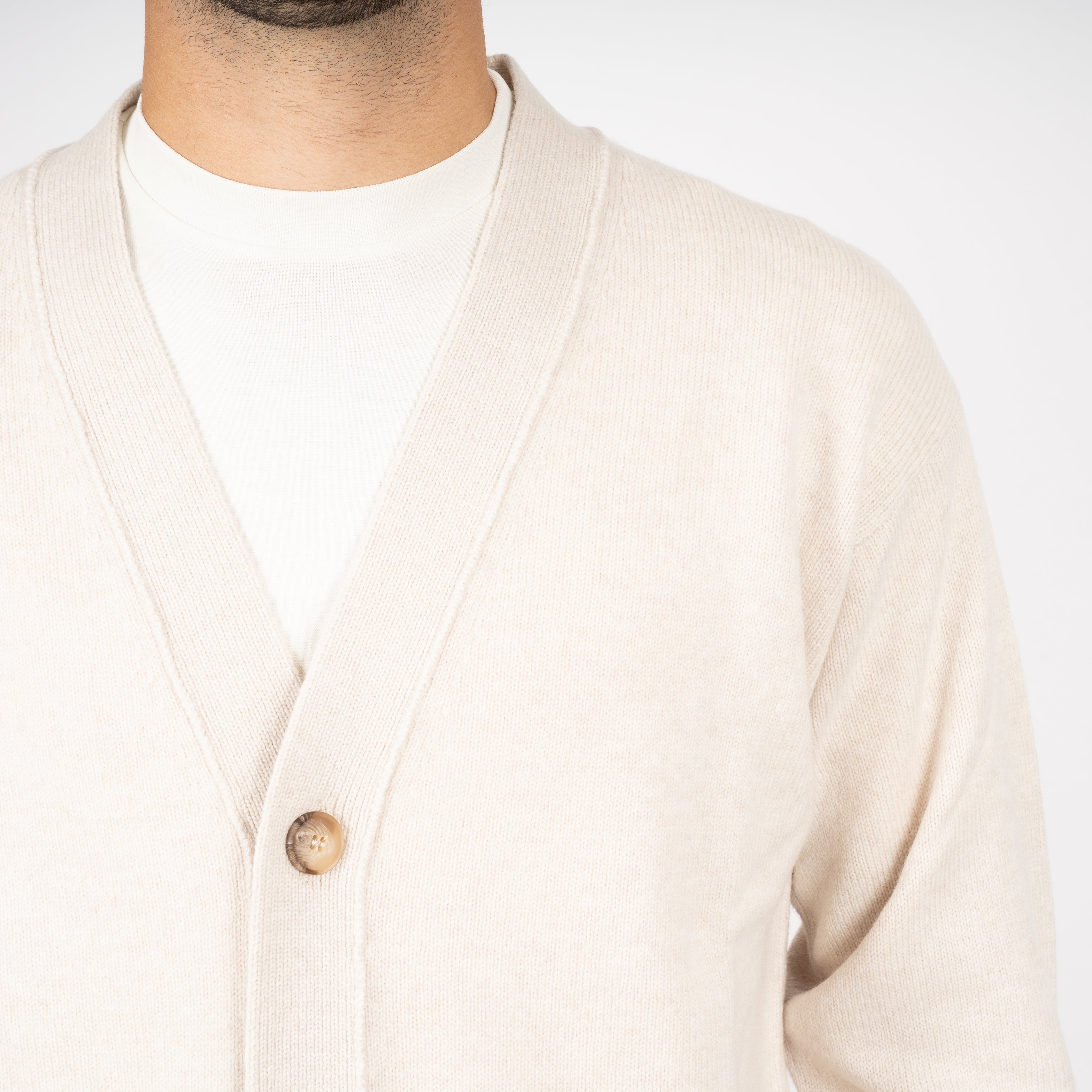 Gran Sasso Cardigan Off-White | Super Geelong