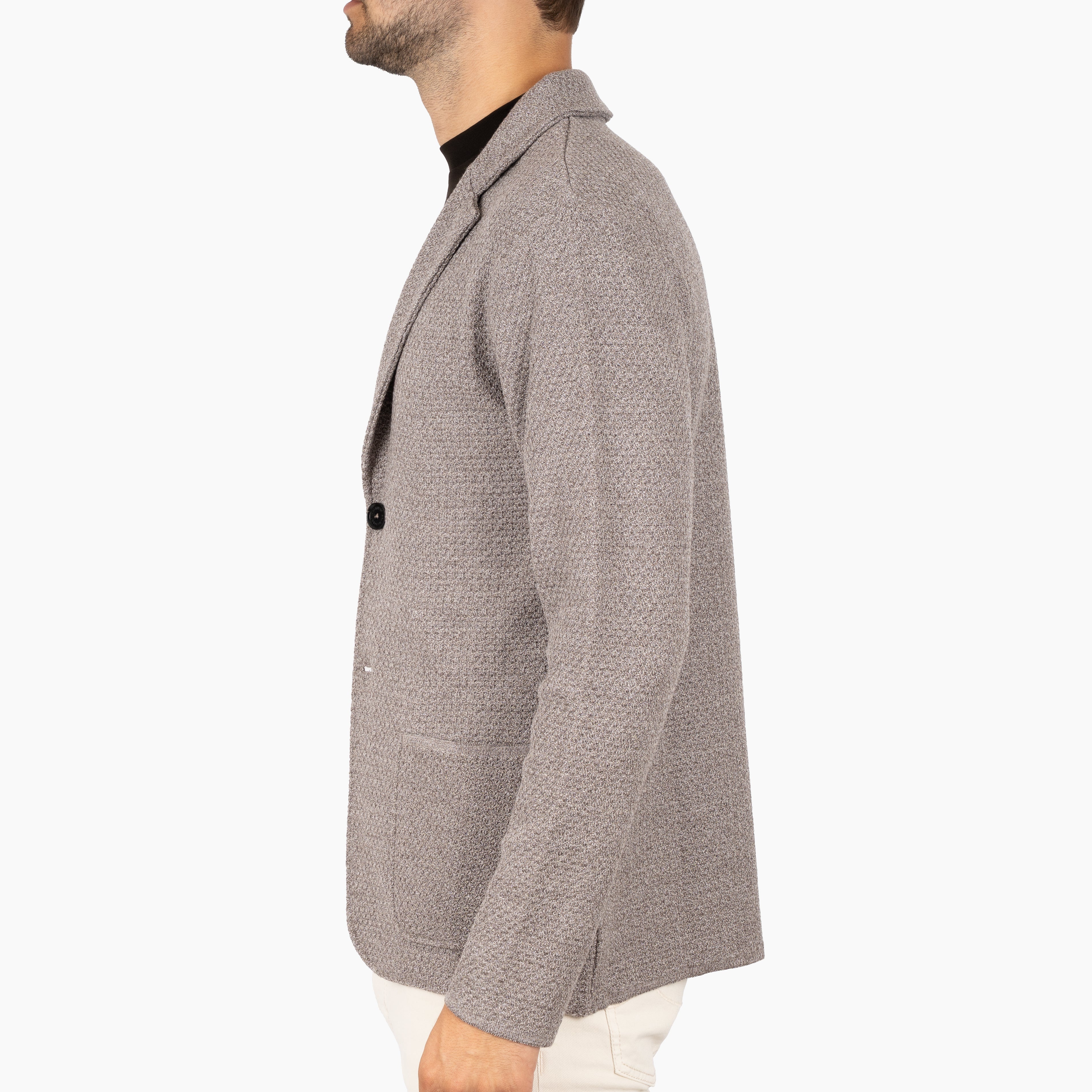 Maurizio Baldassari Gebreid Colbert Beige | San Marco Swacket
