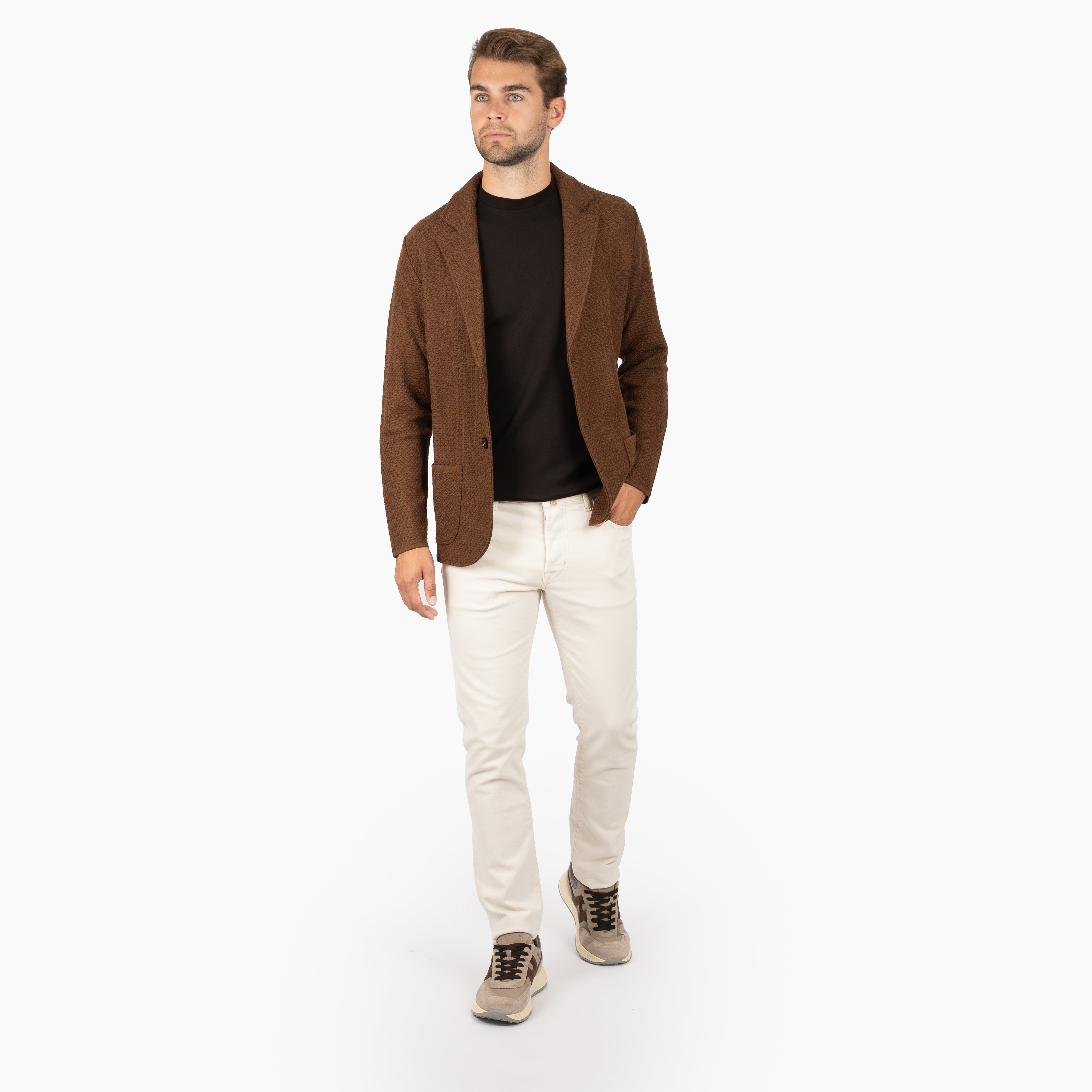 Maurizio Baldassari Gebreid Colbert Camel | San Marco Swacket