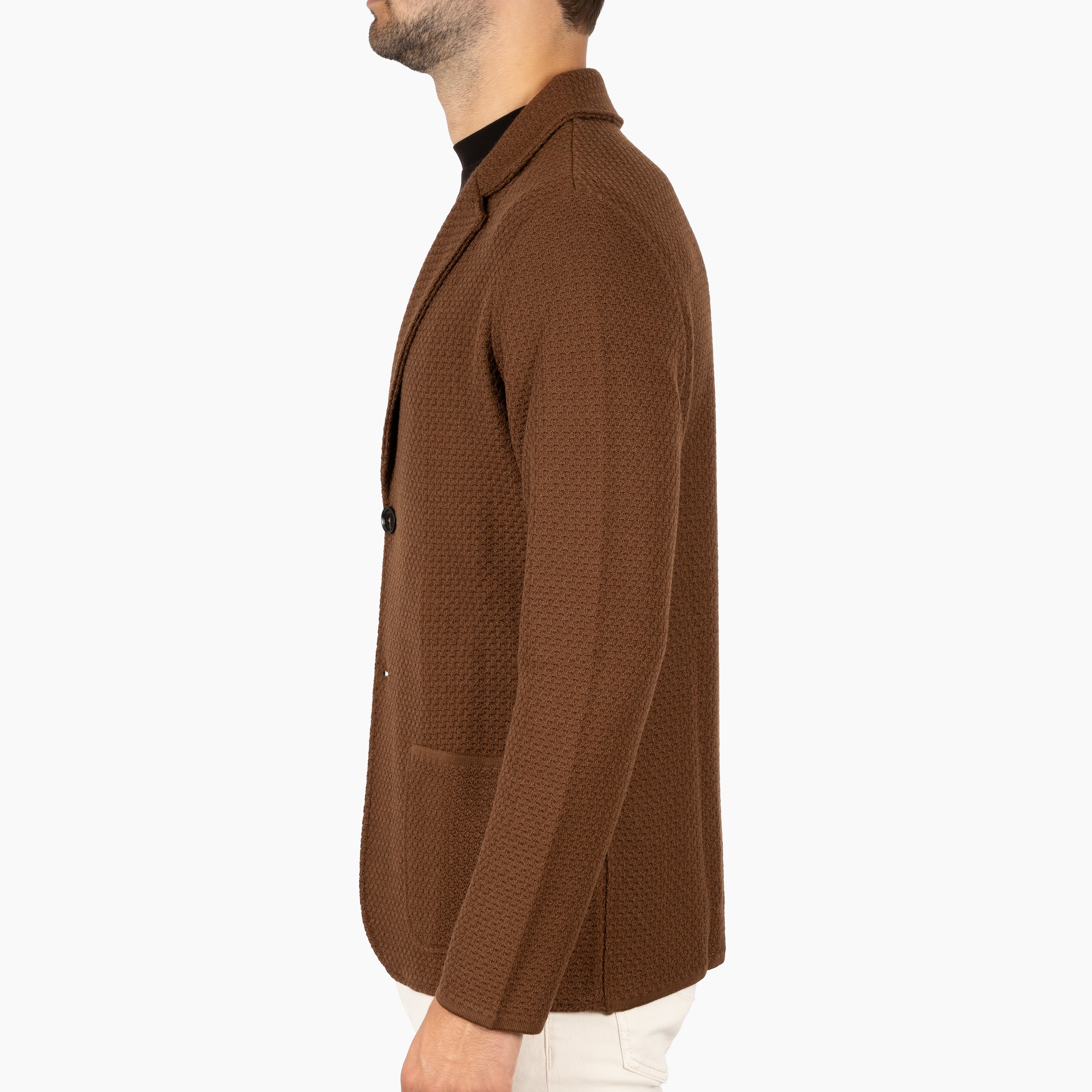 Maurizio Baldassari Gebreid Colbert Camel | San Marco Swacket