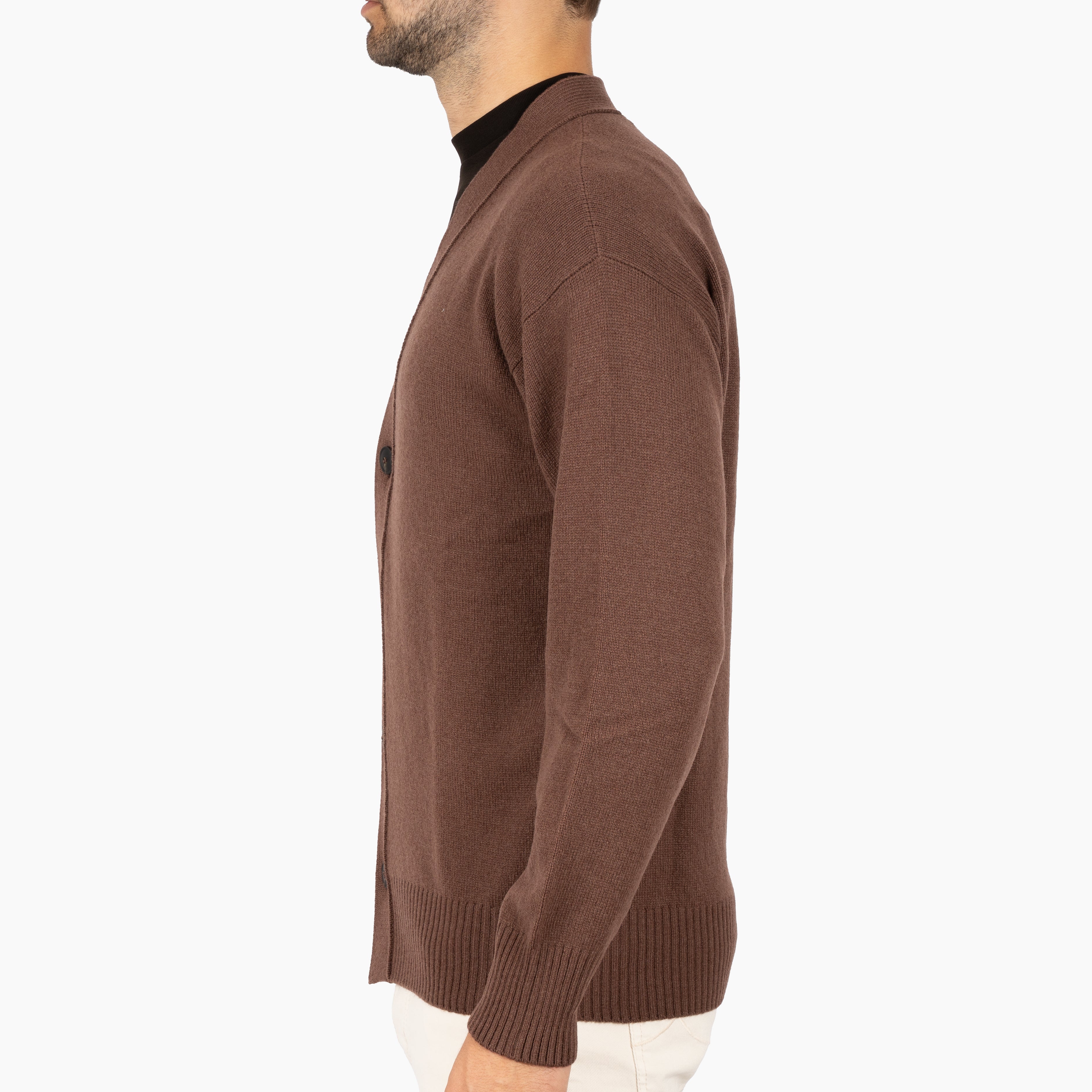 Gran Sasso Cardigan Camel | Super Geelong