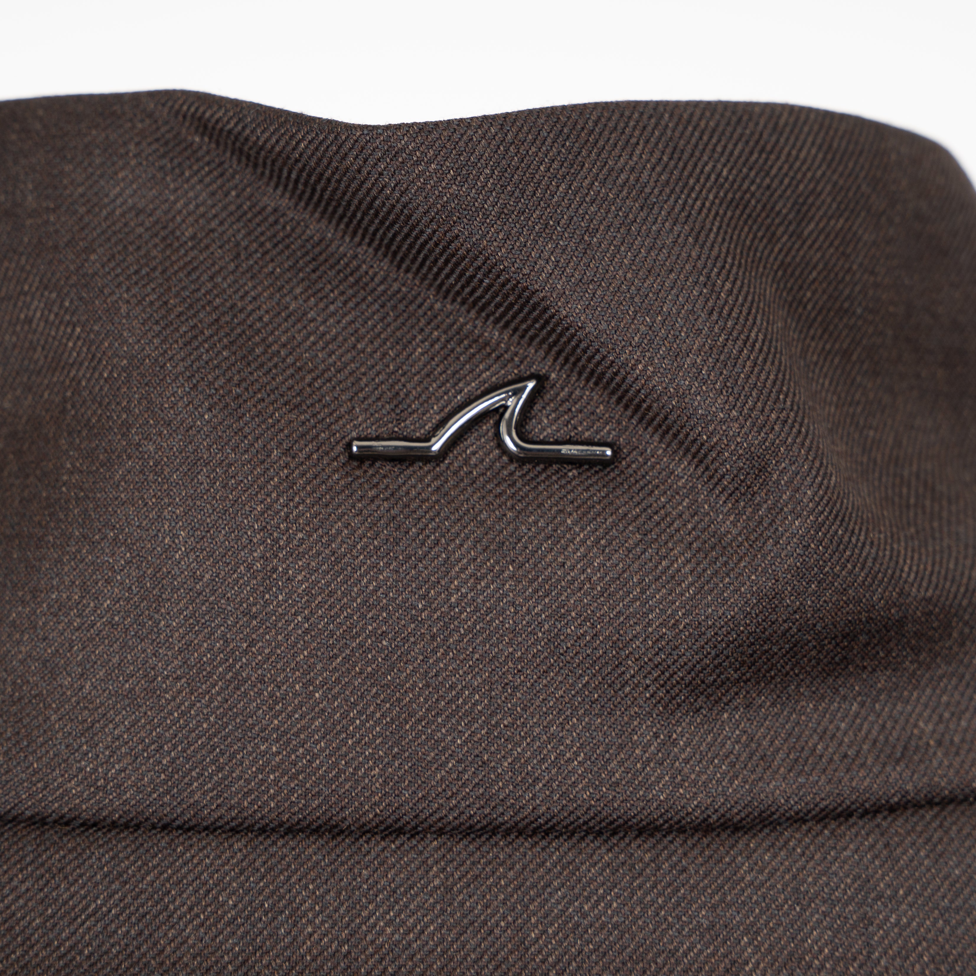 Paul & Shark Hybride Vest Bruin | Loro Piana Rain System®