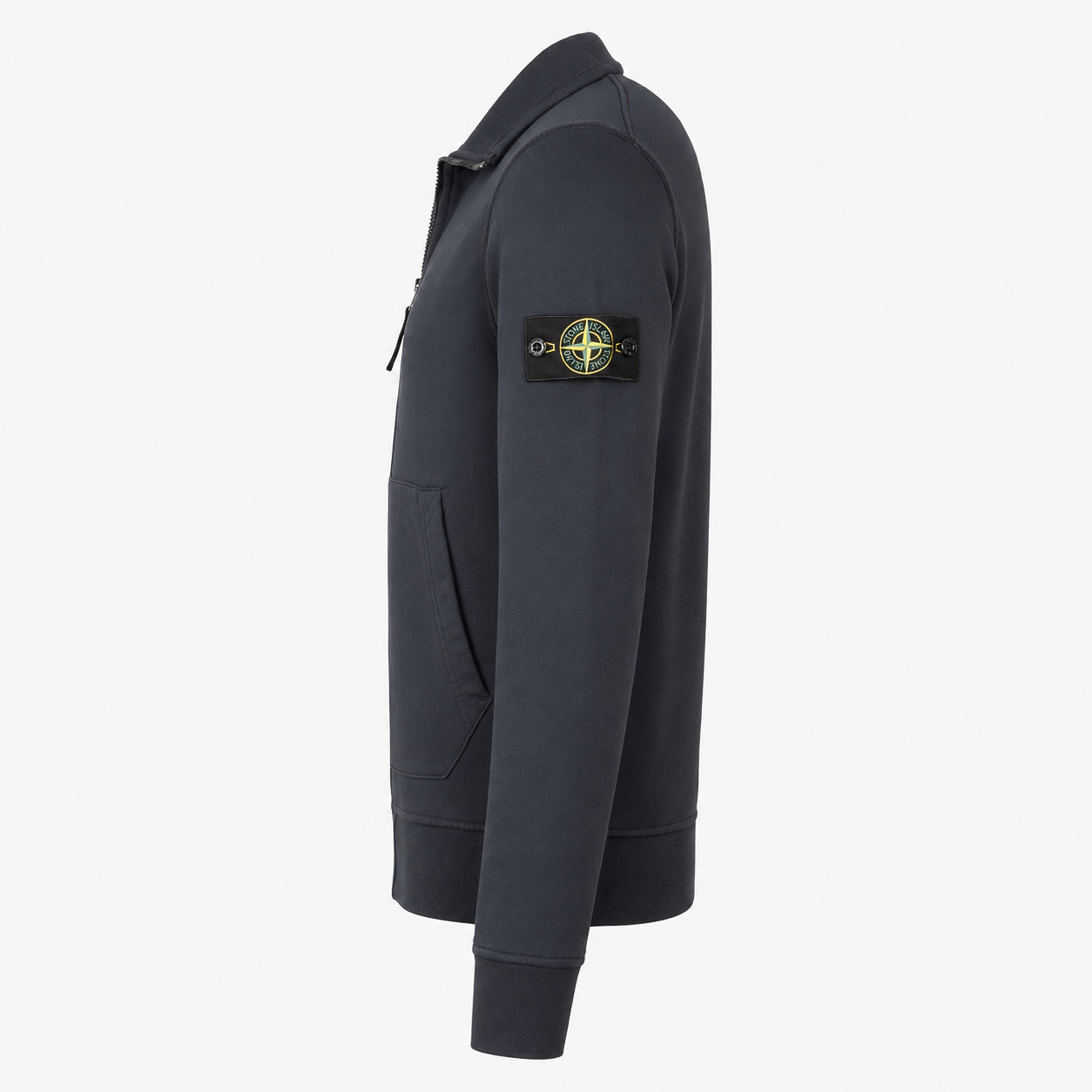 Stone Island Vest Blauw | Organic Cotton Fleece