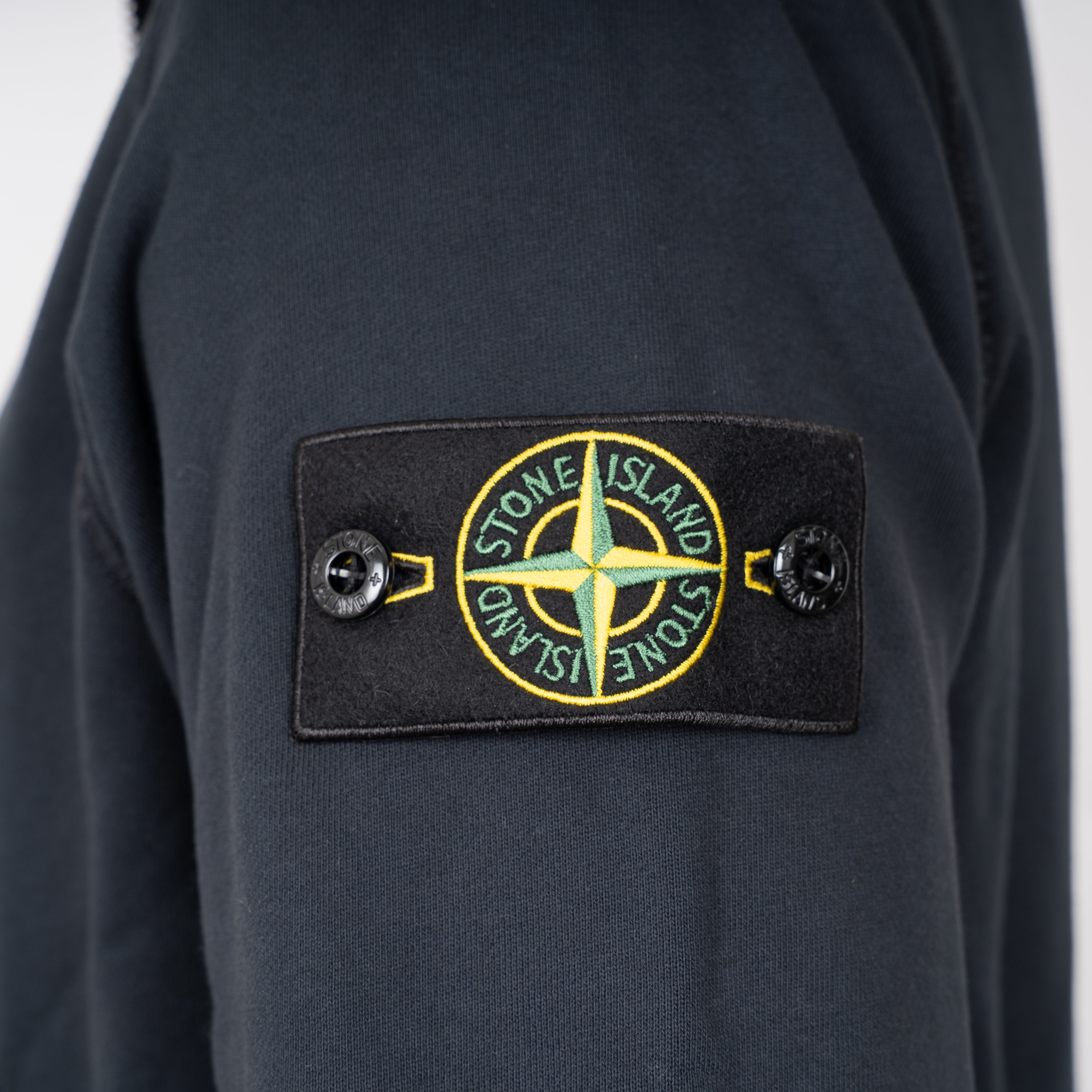 Stone Island Vest Blauw | Organic Cotton Fleece