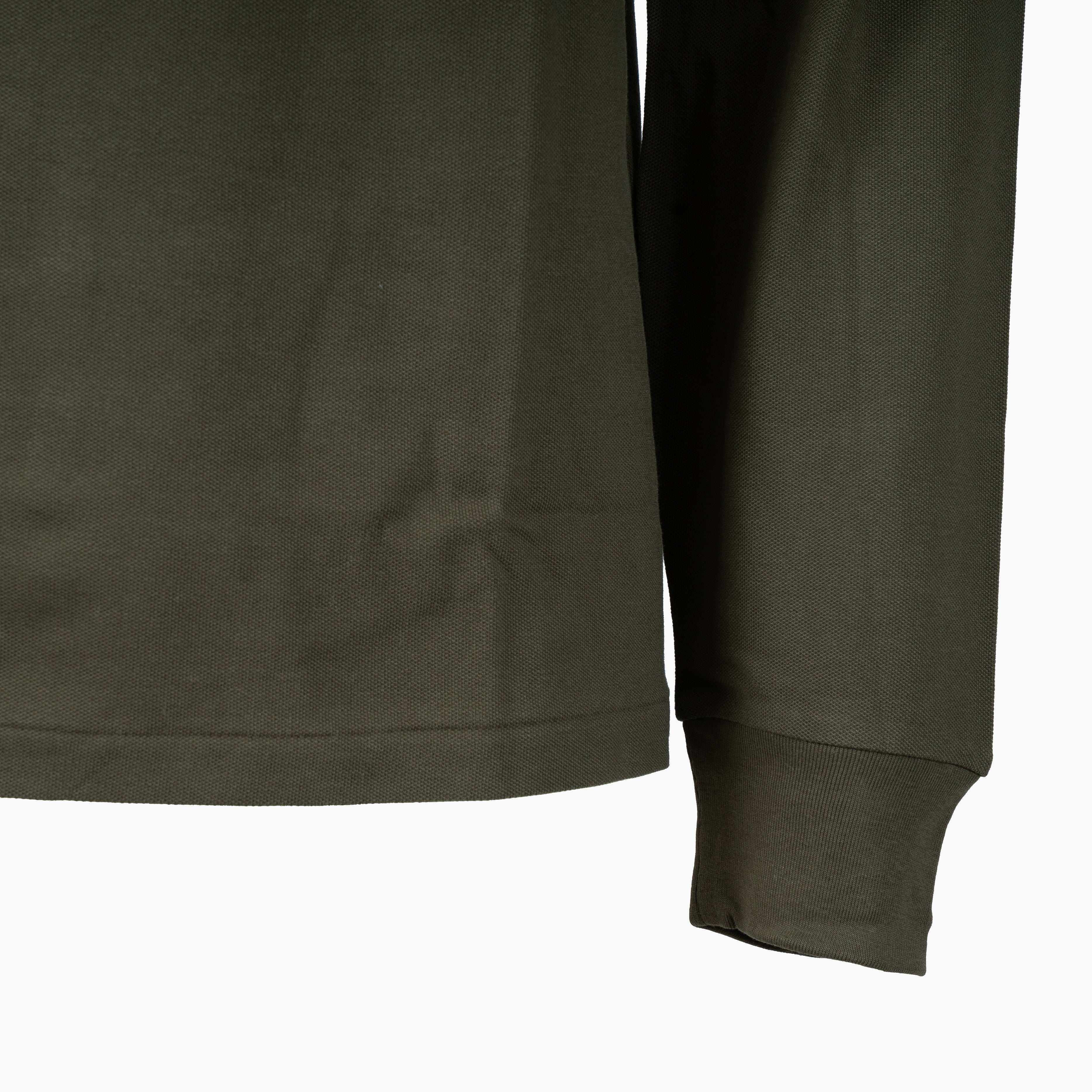 Ralph Lauren Polo Lange Mouw Groen | Custom Slim Fit