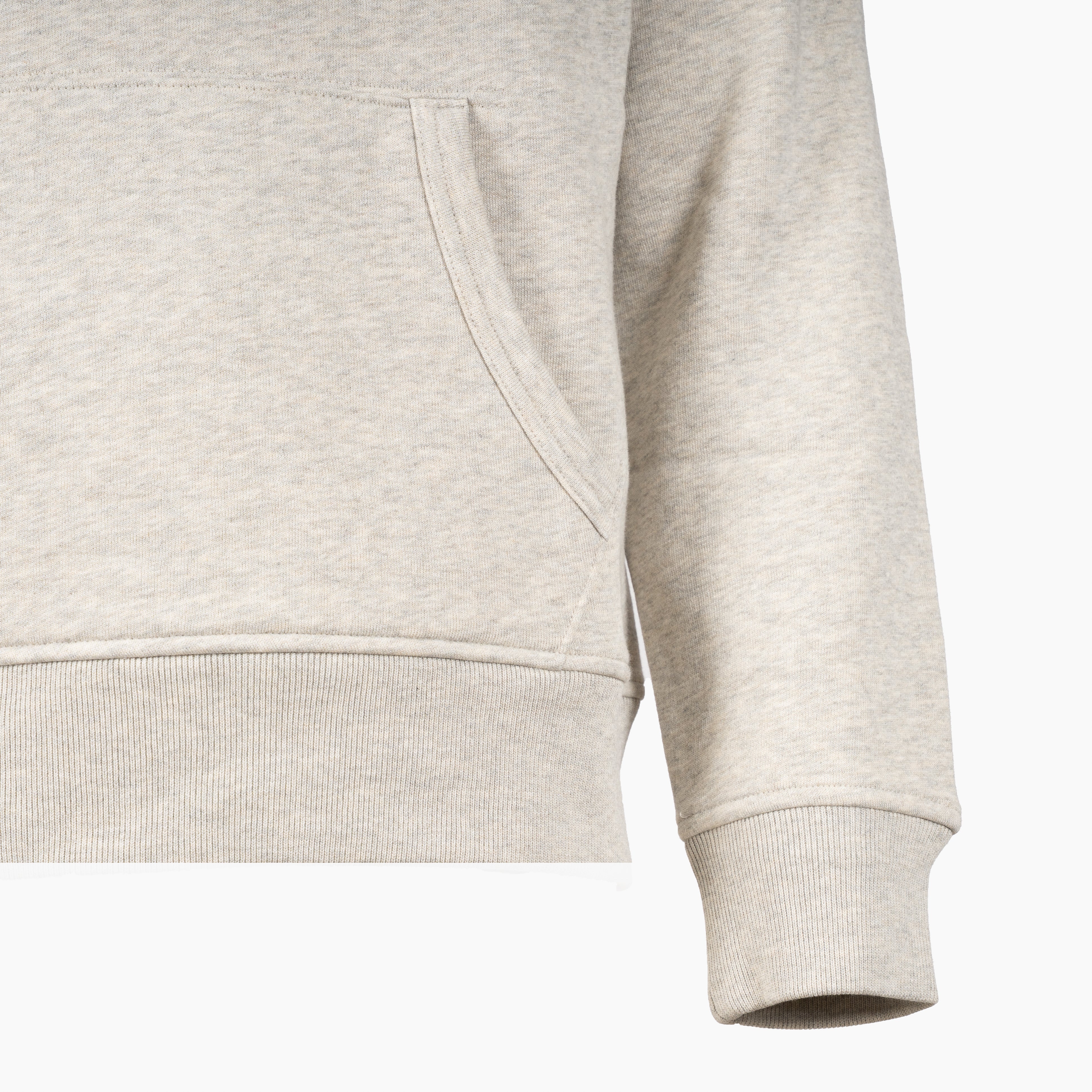 Ralph Lauren Hoodie Lichtgrijs | Logo Fleece