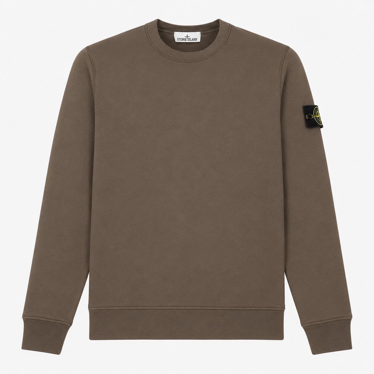 Stone Island Sweater Groen | Organic Cotton Fleece