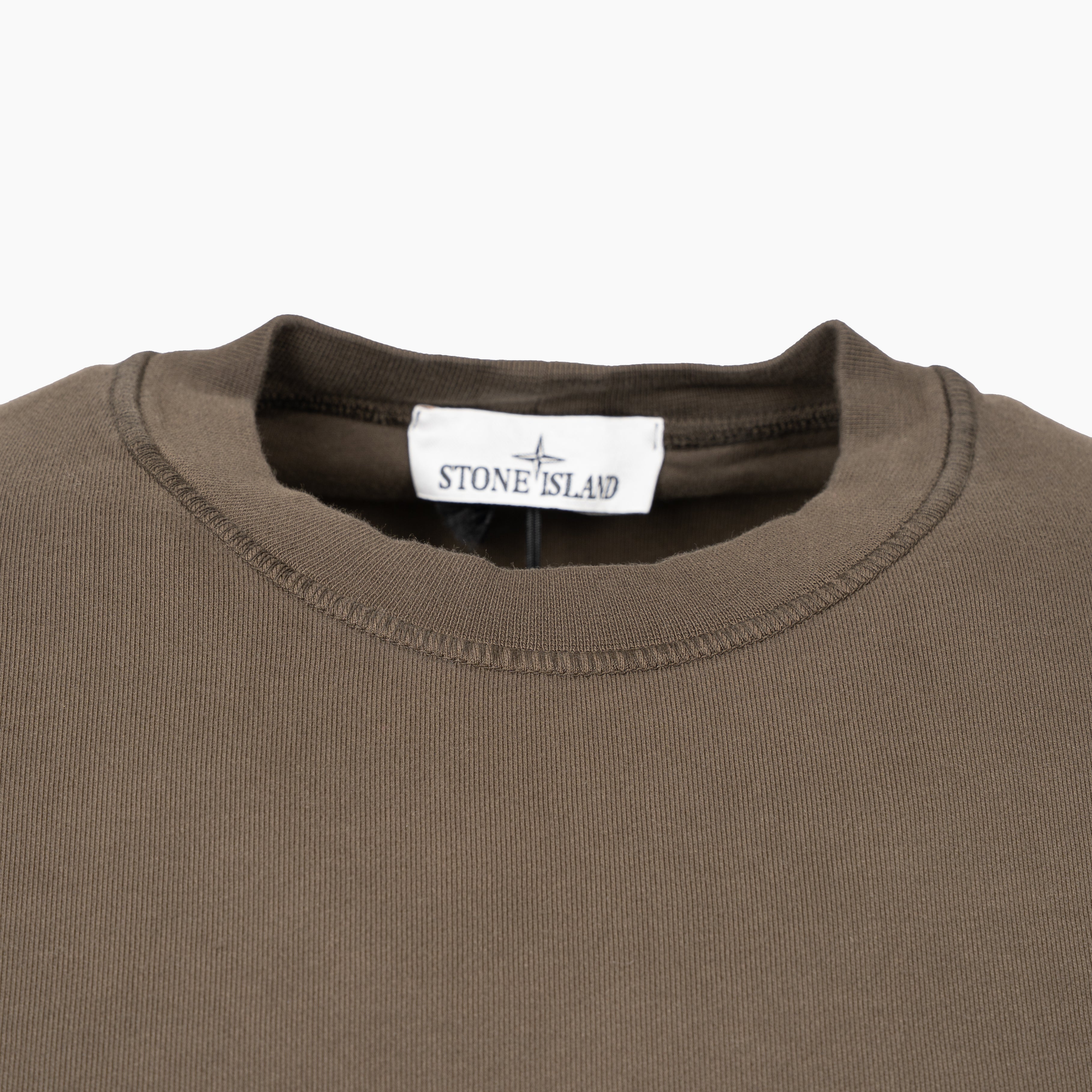 Stone Island Sweater Groen | Organic Cotton Fleece