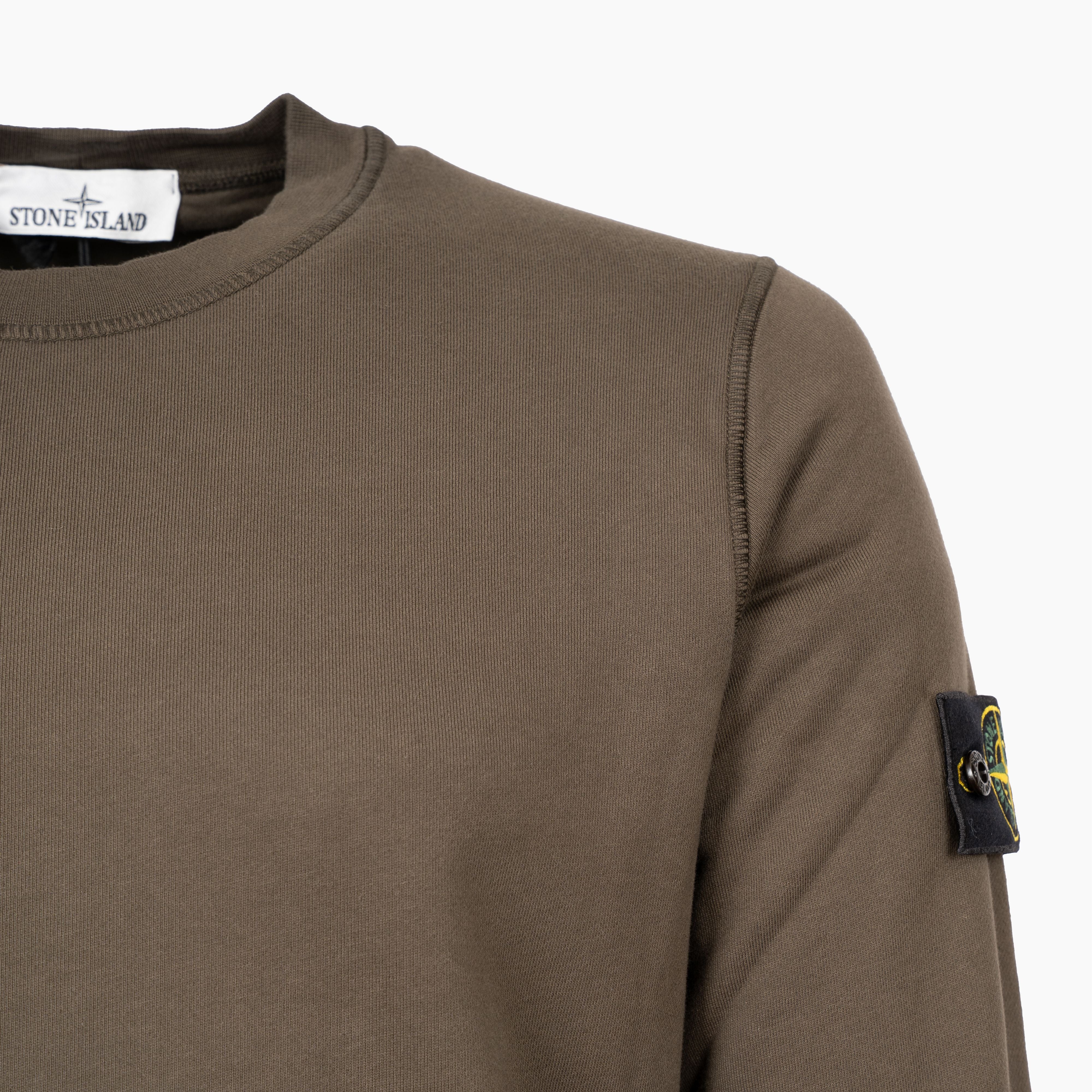 Stone Island Sweater Groen | Organic Cotton Fleece