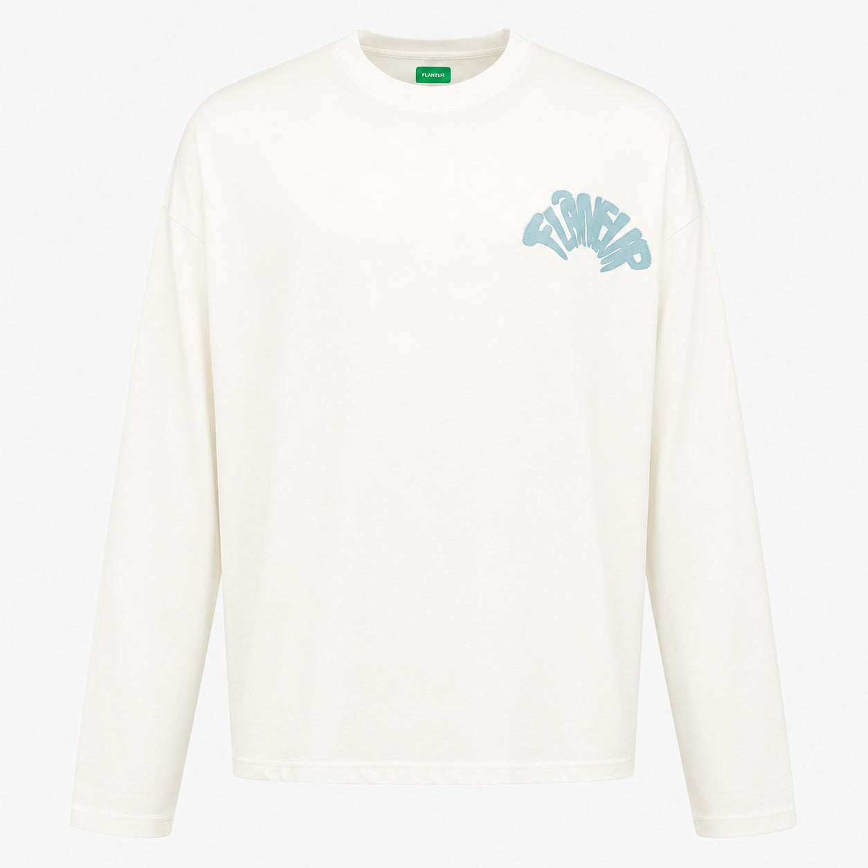 Flaneur Longsleeve Wit | Sounds Good