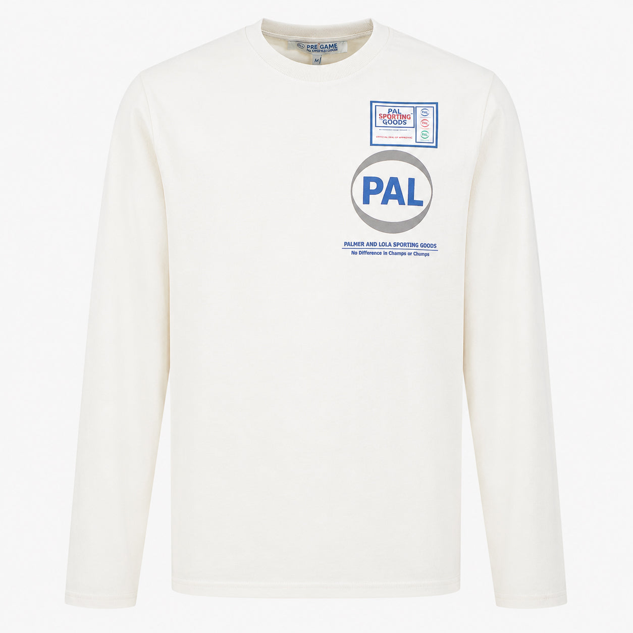 Pal Sporting Goods Longsleeve Backprint Crème | Pre Game