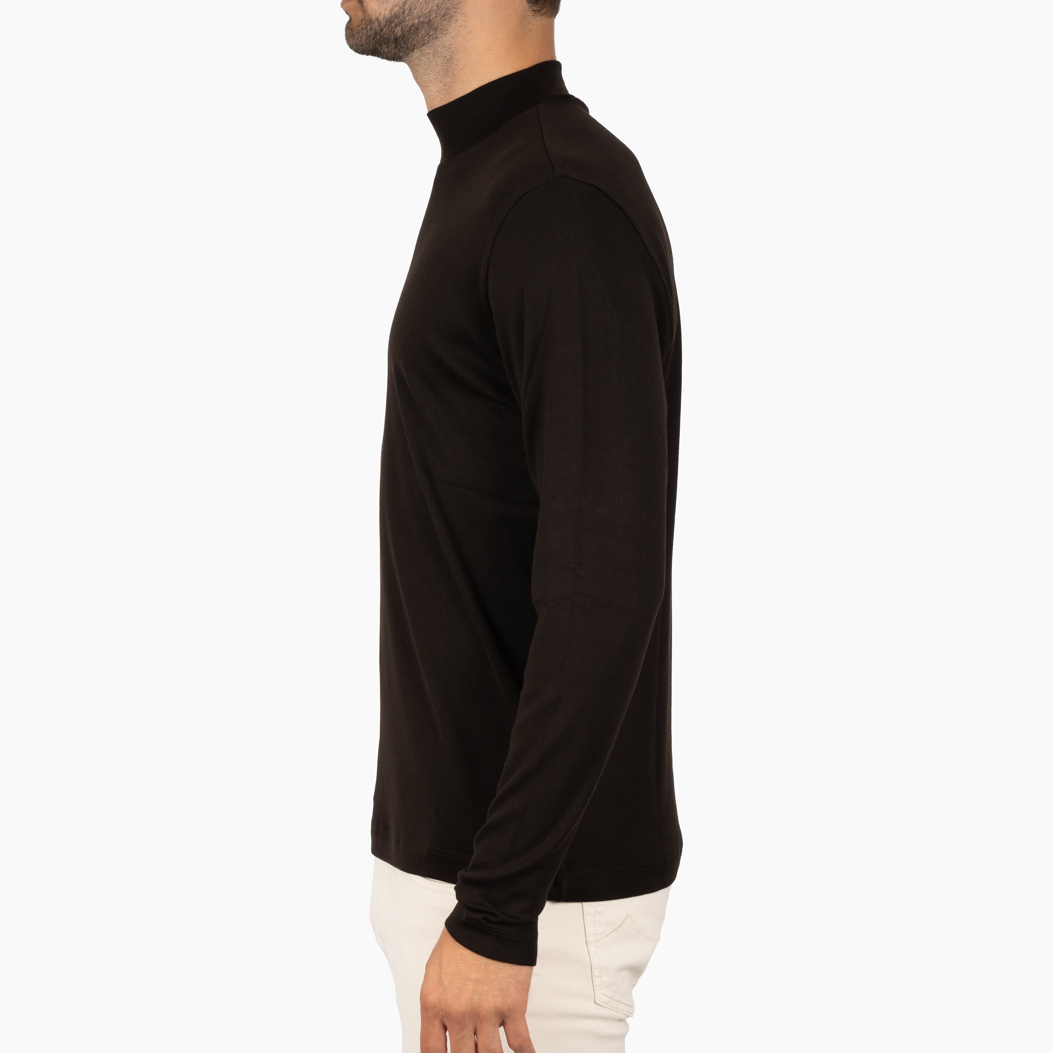 Stefan Brandt Turtleneck Trui Bruin | Eli Turtle LA 30