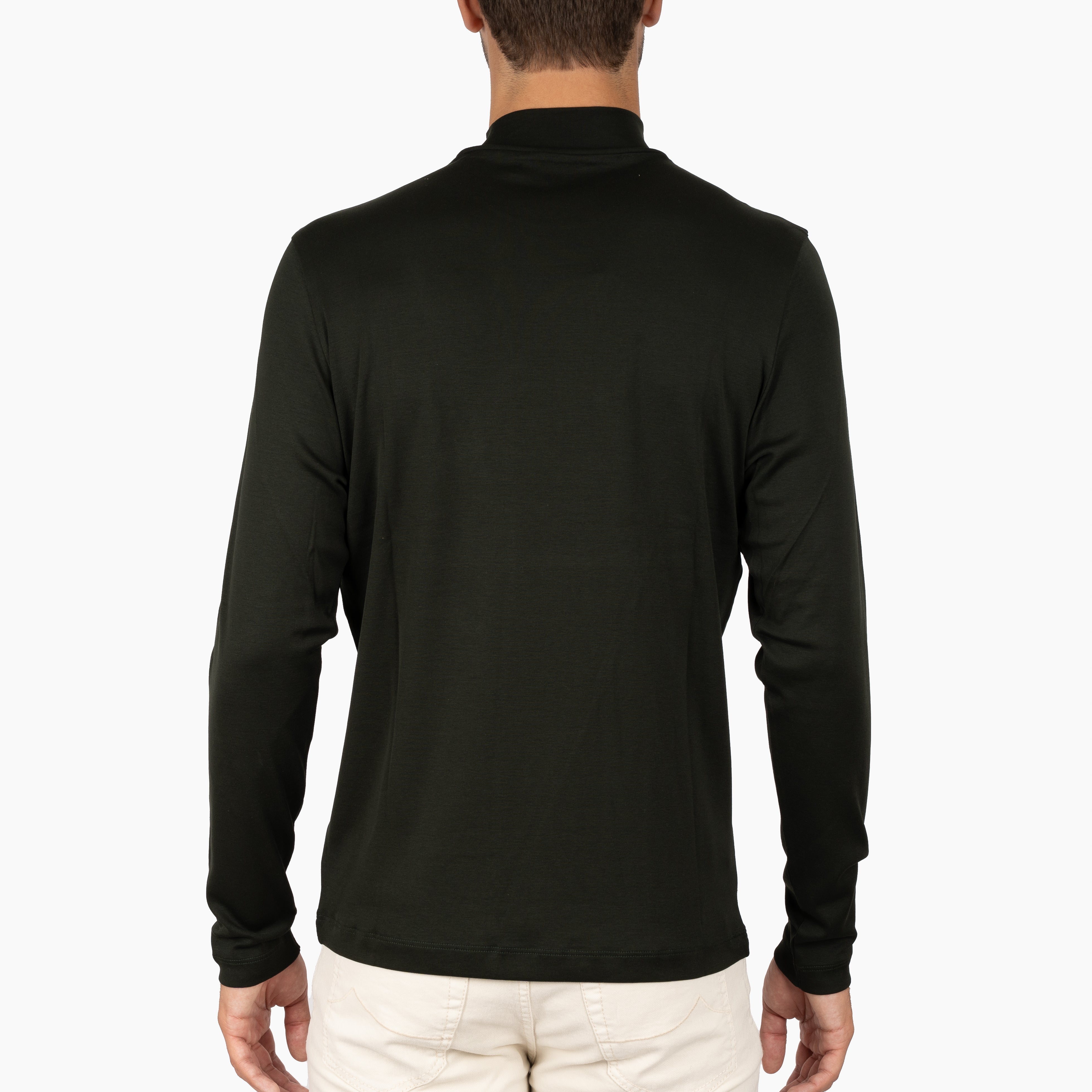 Stefan Brandt Turtleneck Trui Groen | Eli Turtle LA 30