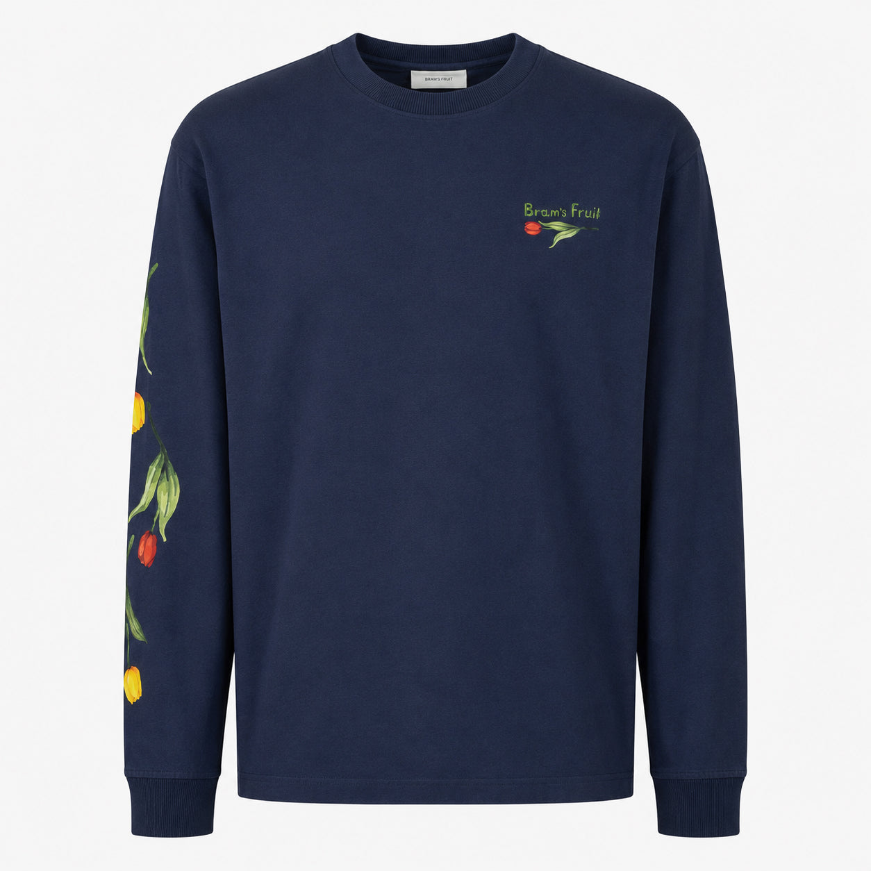 Bram's Fruit Longsleeve Shirt Blauw | Flora 2.0