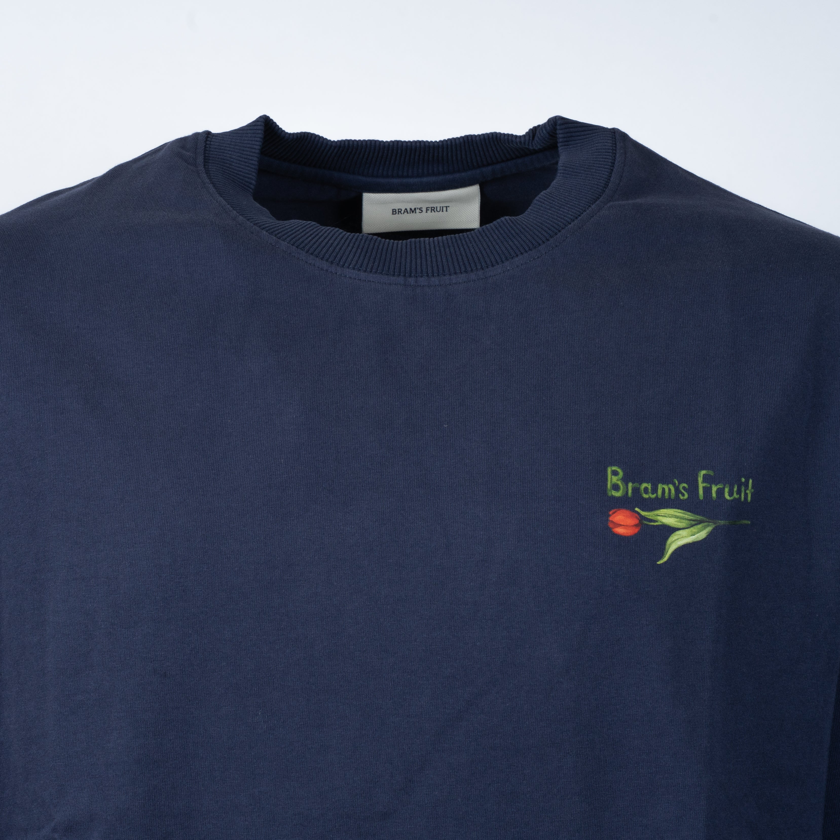 Bram's Fruit Longsleeve Shirt Blauw | Flora 2.0