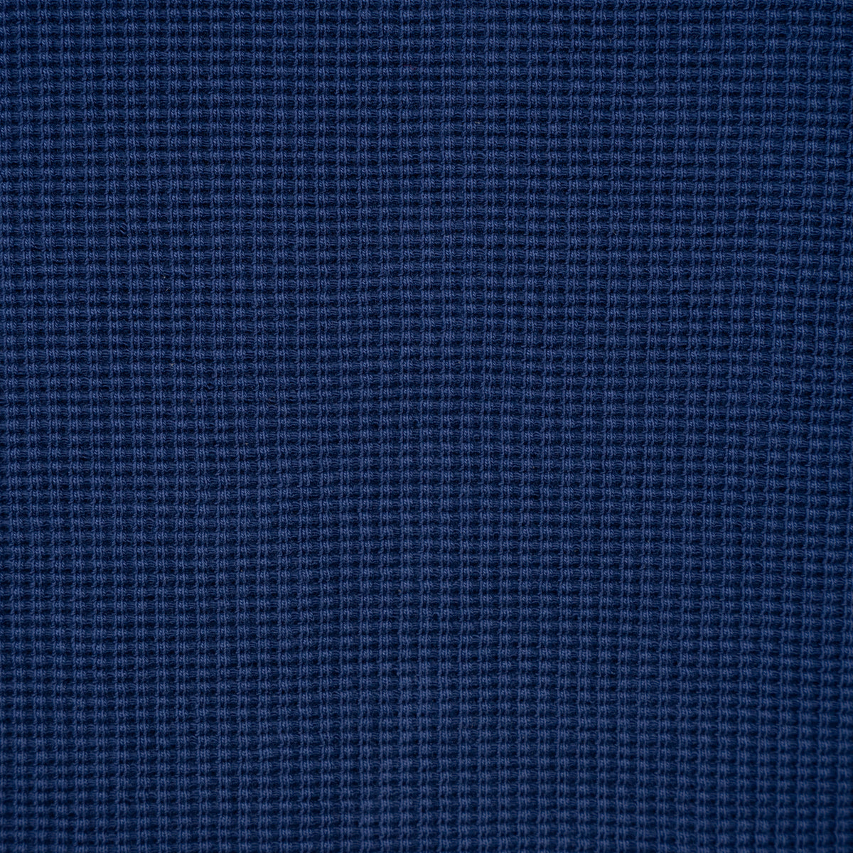 Denham Sweater Donkerblauw | Waffle LS Sweat
