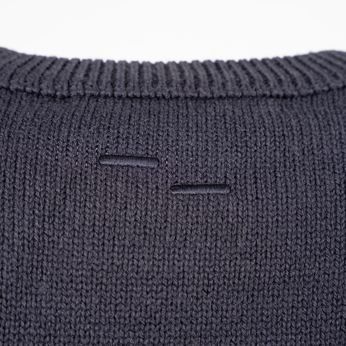 Filling Pieces Gebreide Trui Blauw | Knit Sweater Knot