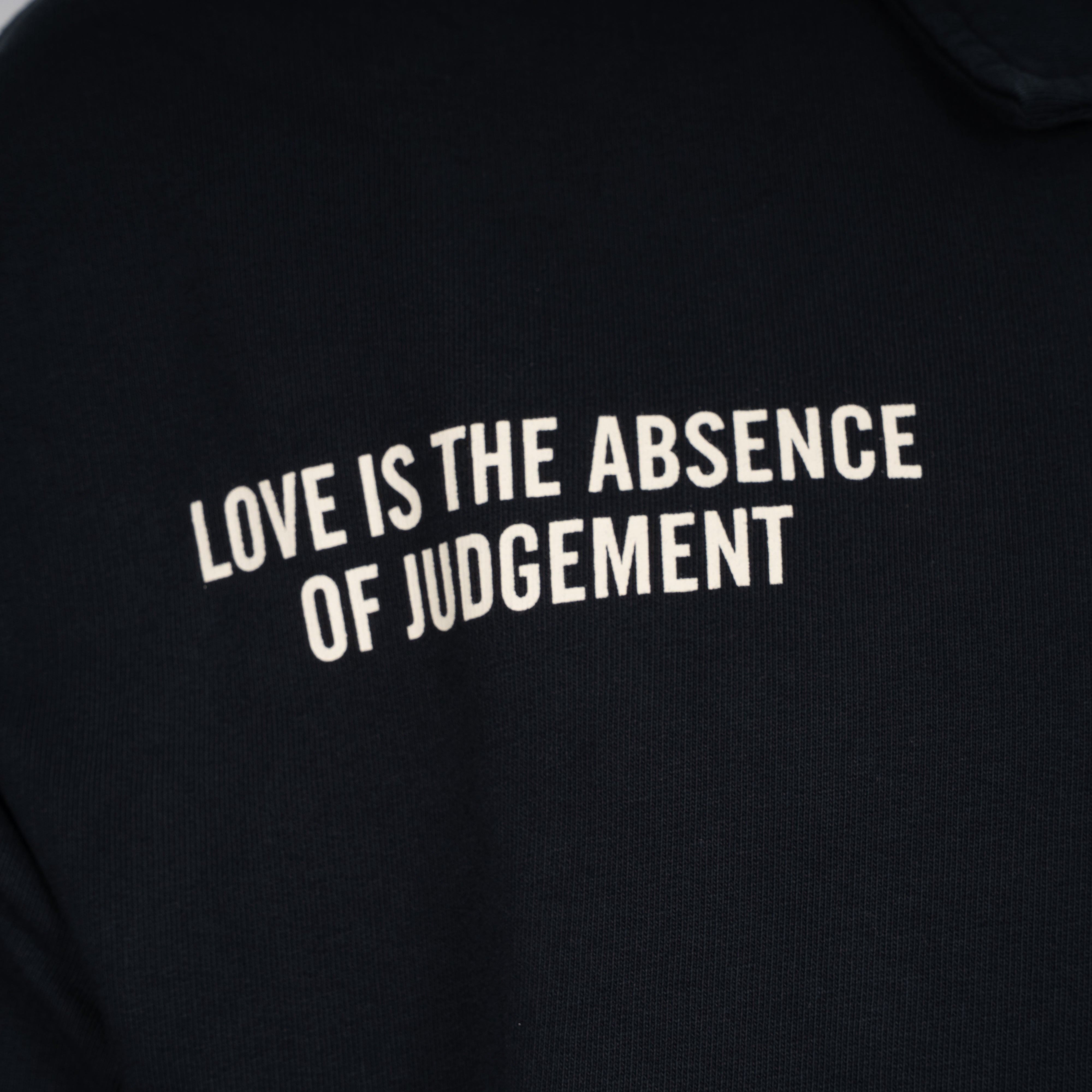 Hopeium Polo Sweater Verwassen Blauw | Football Gandhi