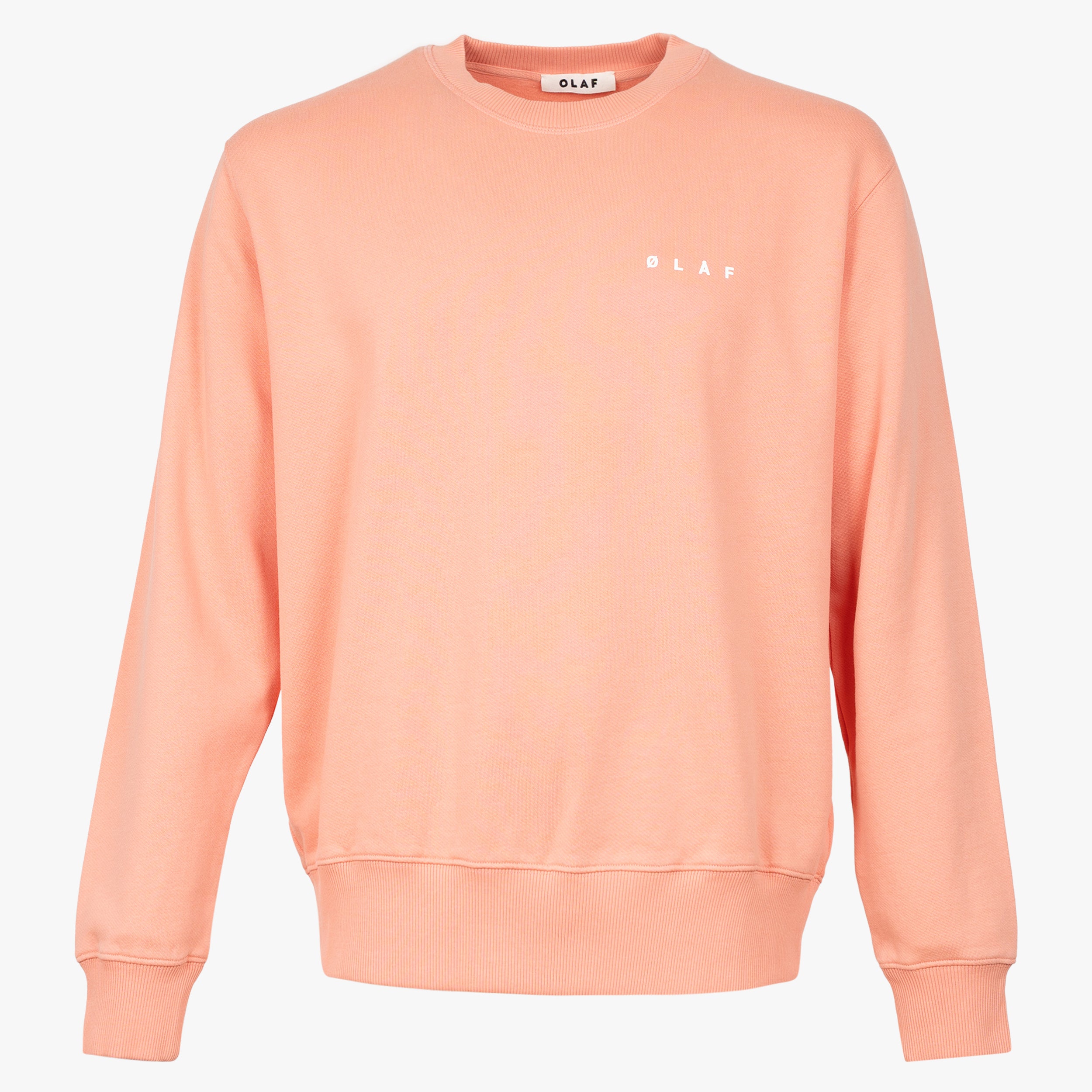 Olaf Sweater Backprint Roze | Brushstroke Face