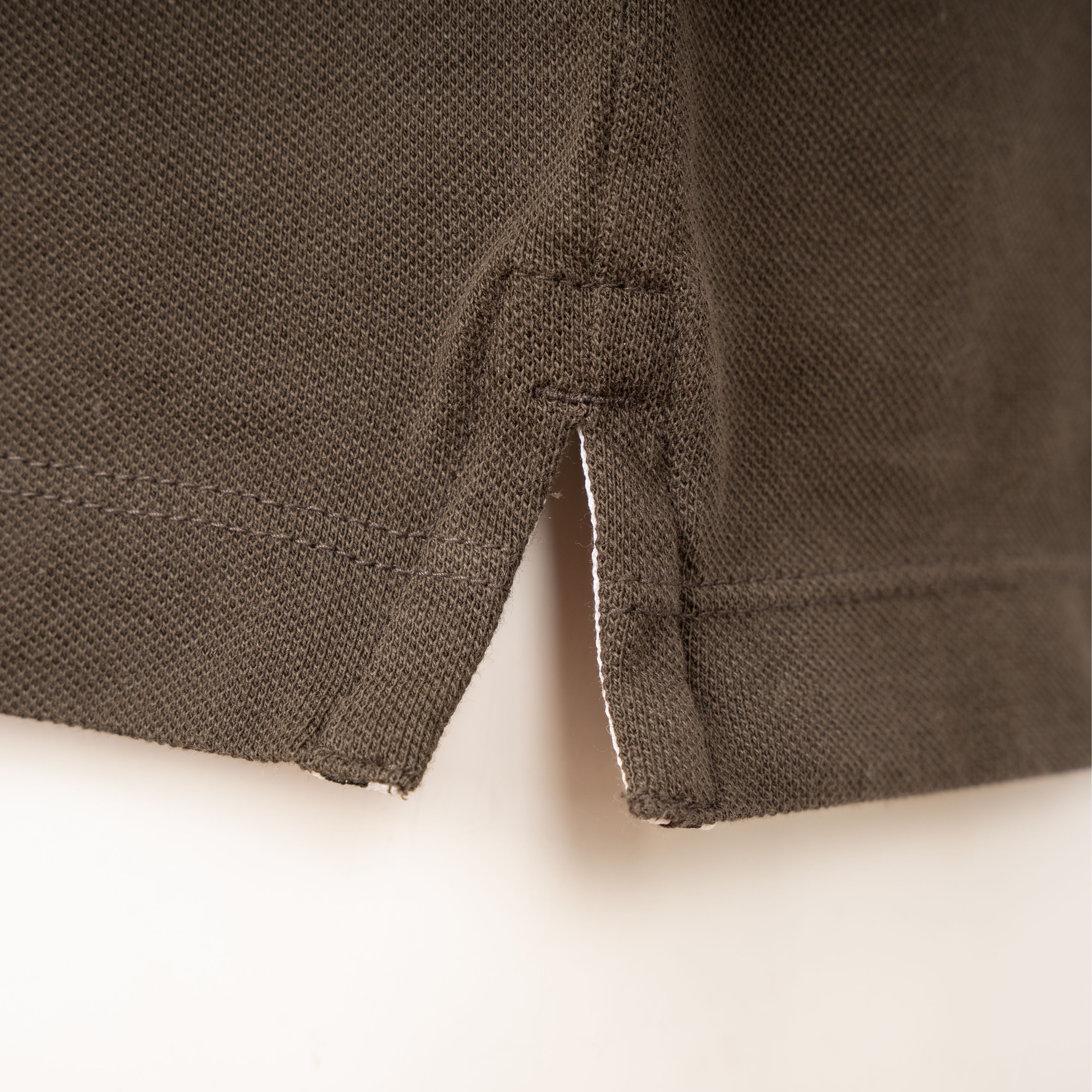 Stone Island Polo Grijs | Organic Cotton Piqué