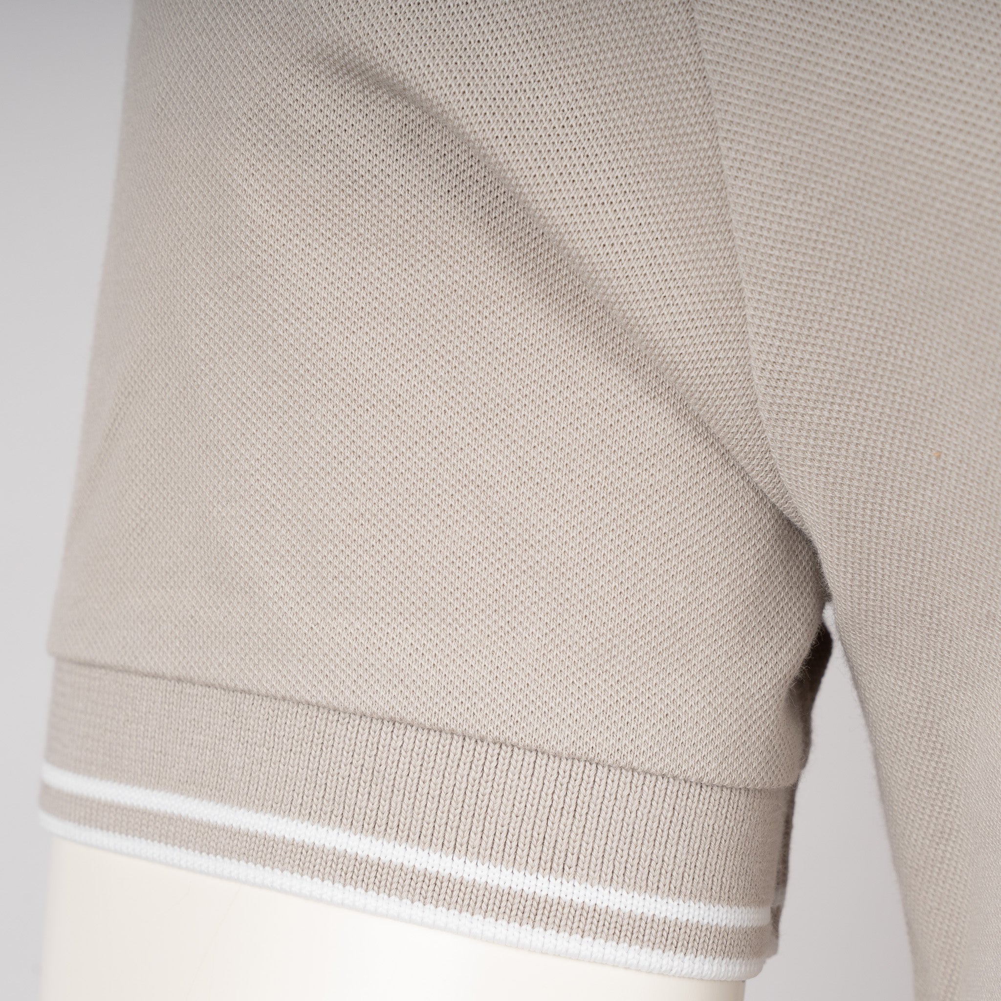 Stone Island Polo Grijs | Cotton Piqué