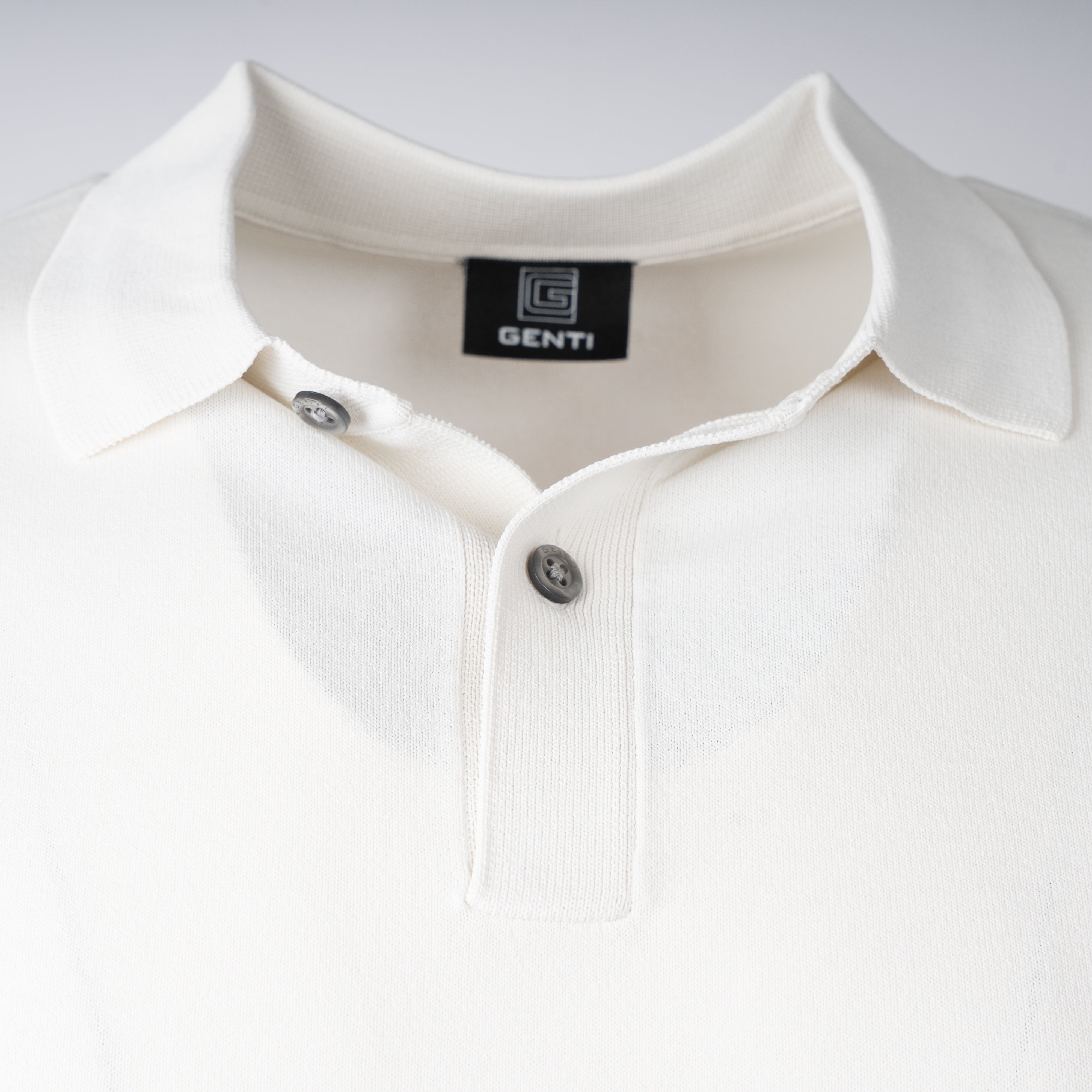 Genti Polo Off-White | Cool Dry