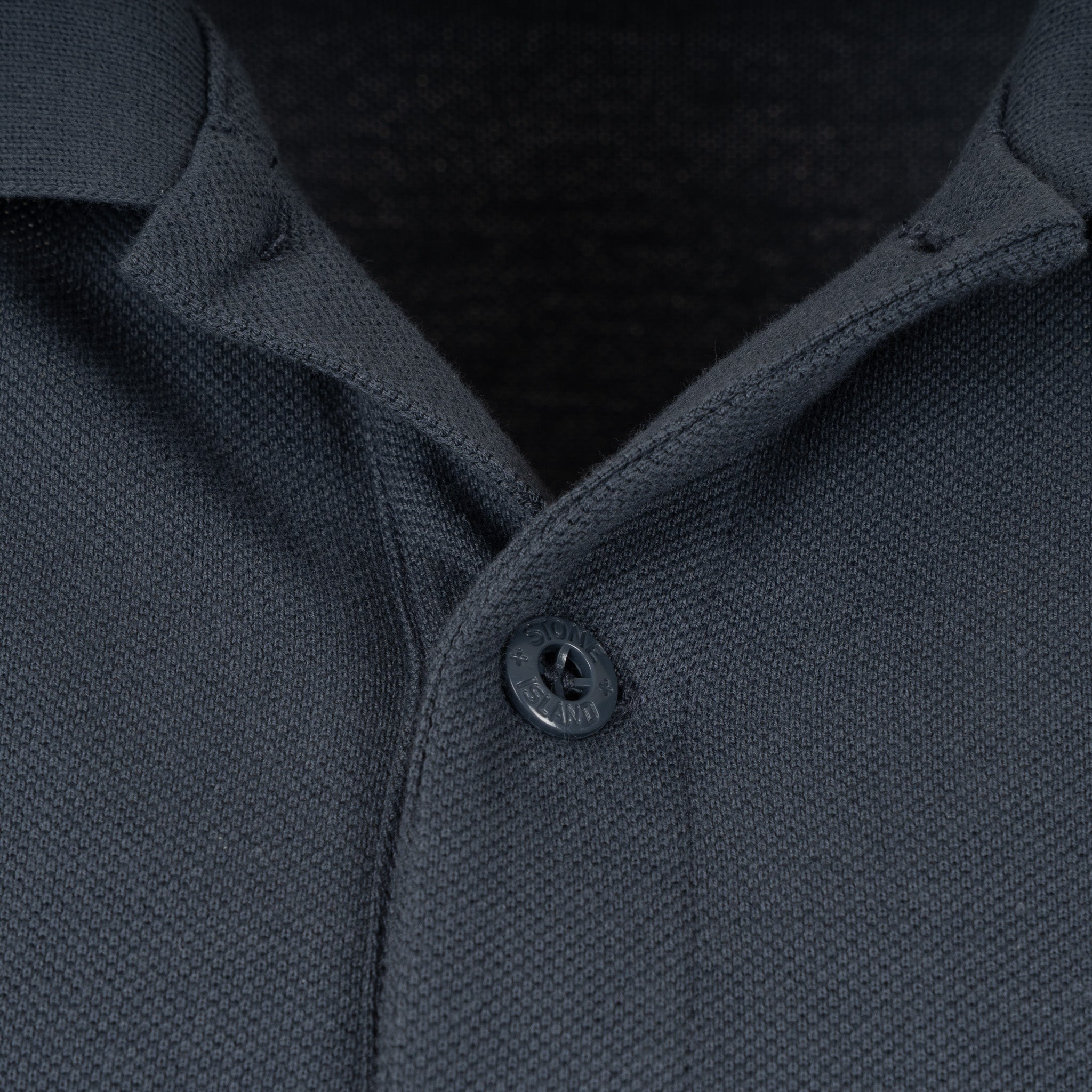 Stone Island Polo Blauw | Ghost