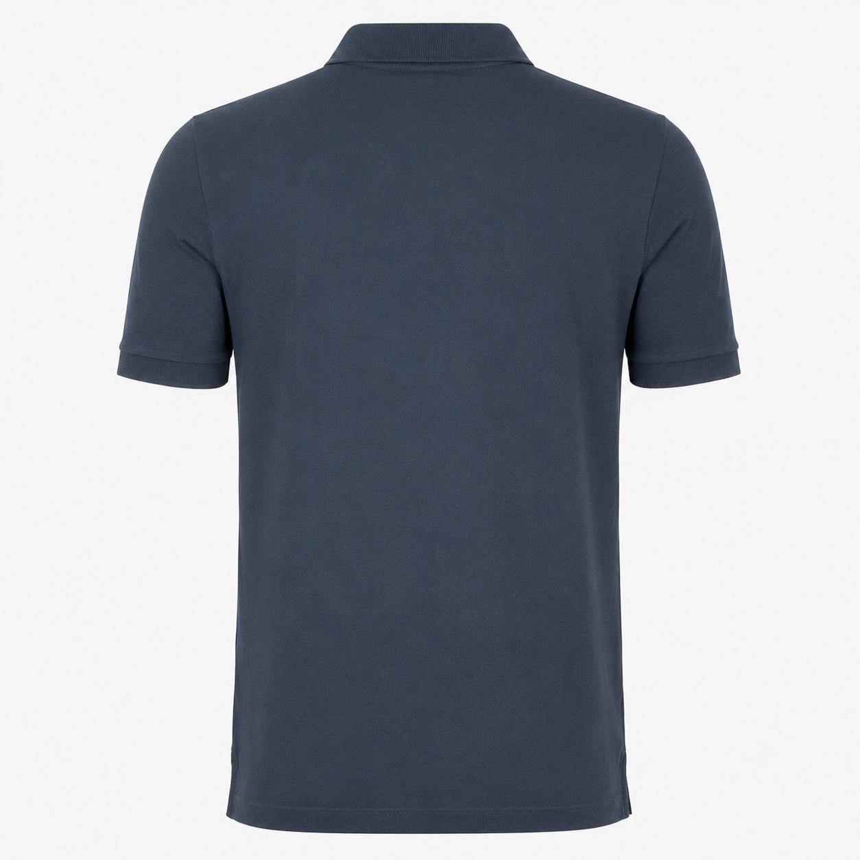 Stone Island Polo Blauw | Organic Cotton Piqué