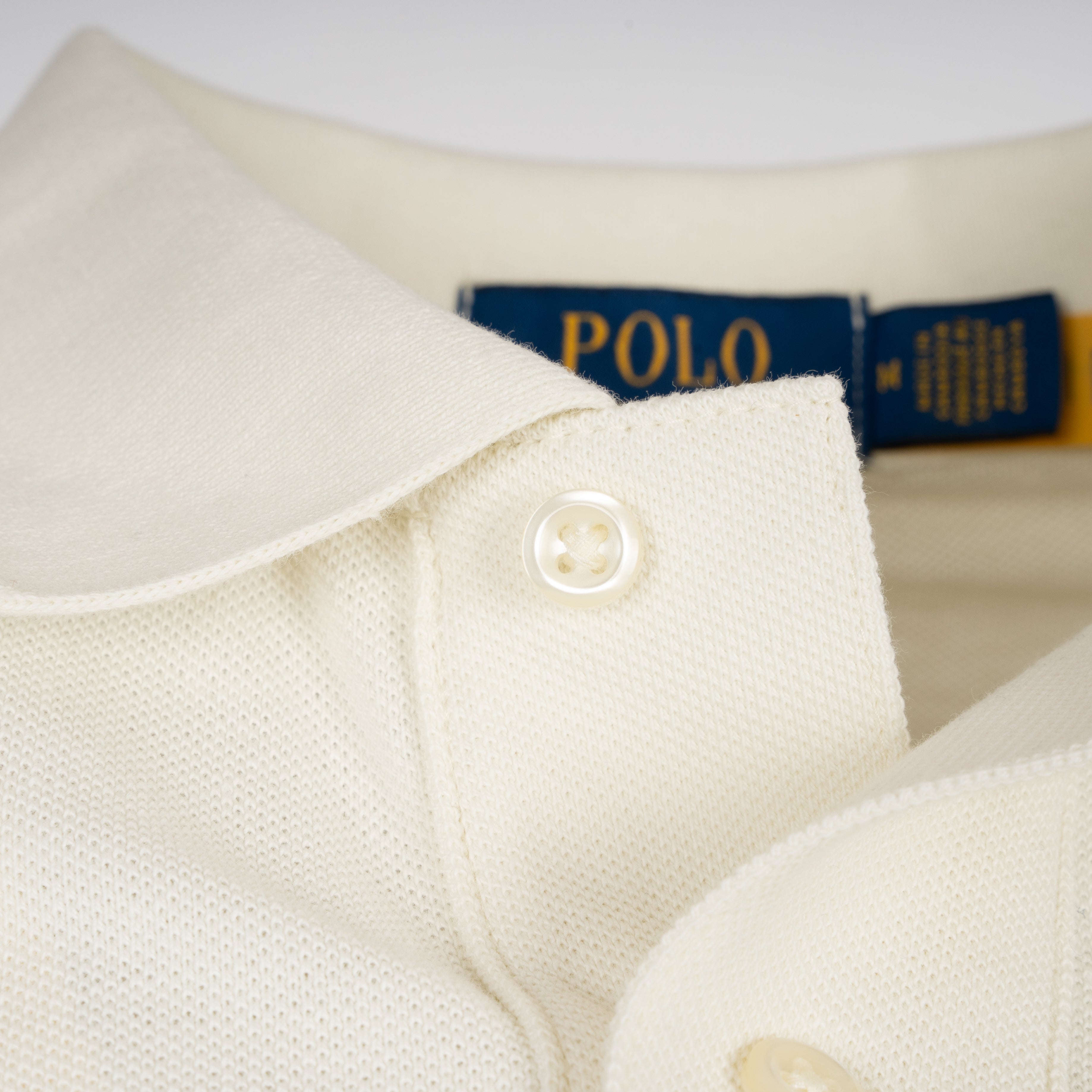 Ralph Lauren Polo Crème | Slim Fit