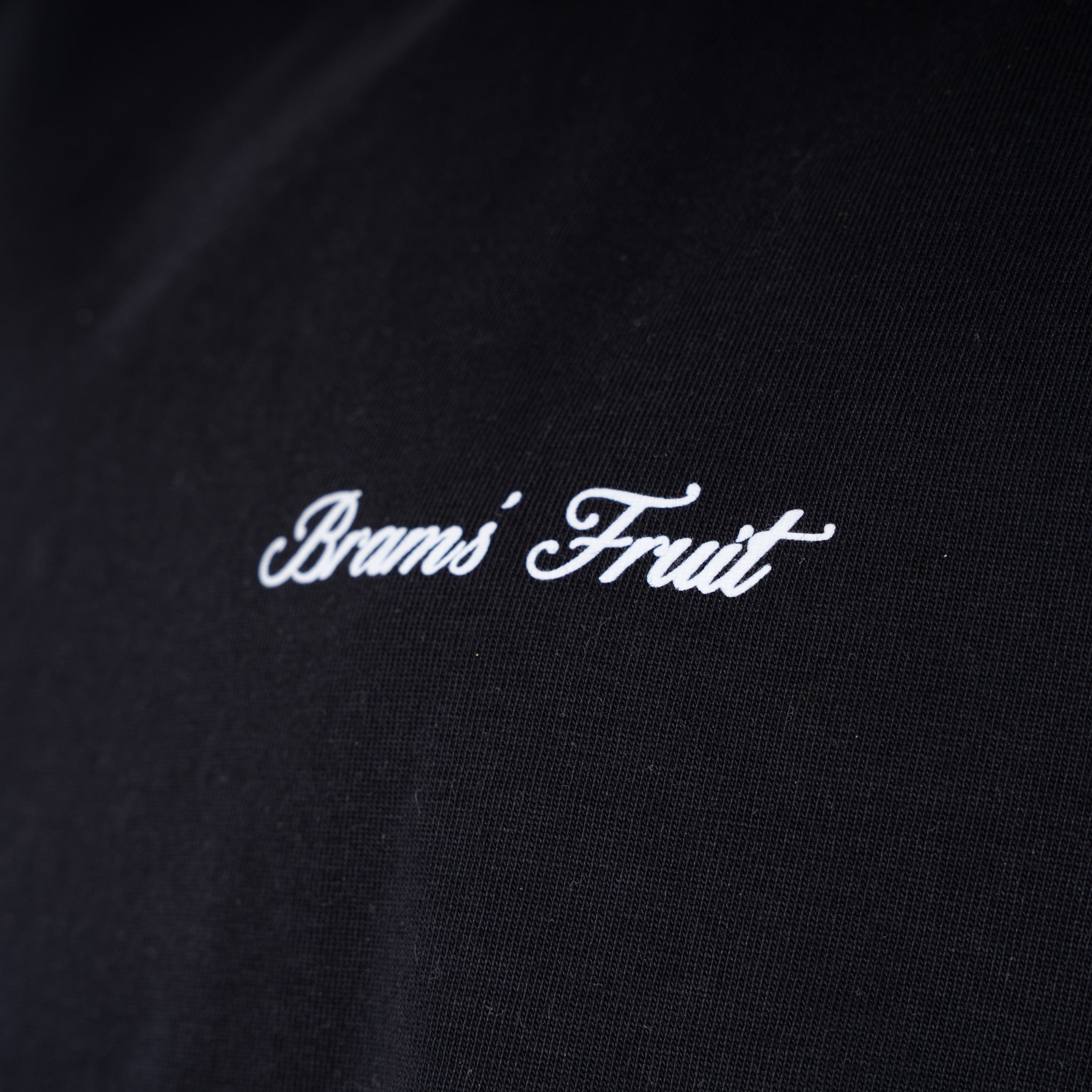 Bram's Fruit T-Shirt Backprint Zwart | Gardening Kit