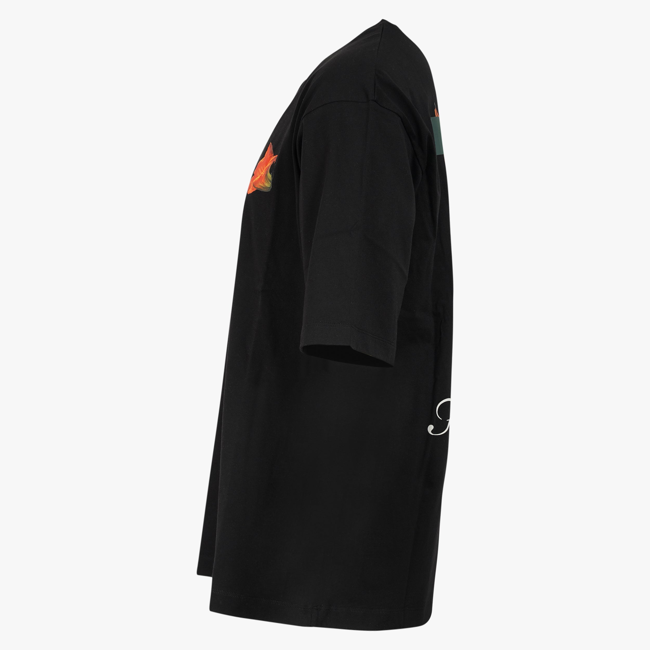 Filling Pieces T-Shirt Backprint Zwart | Zucchini