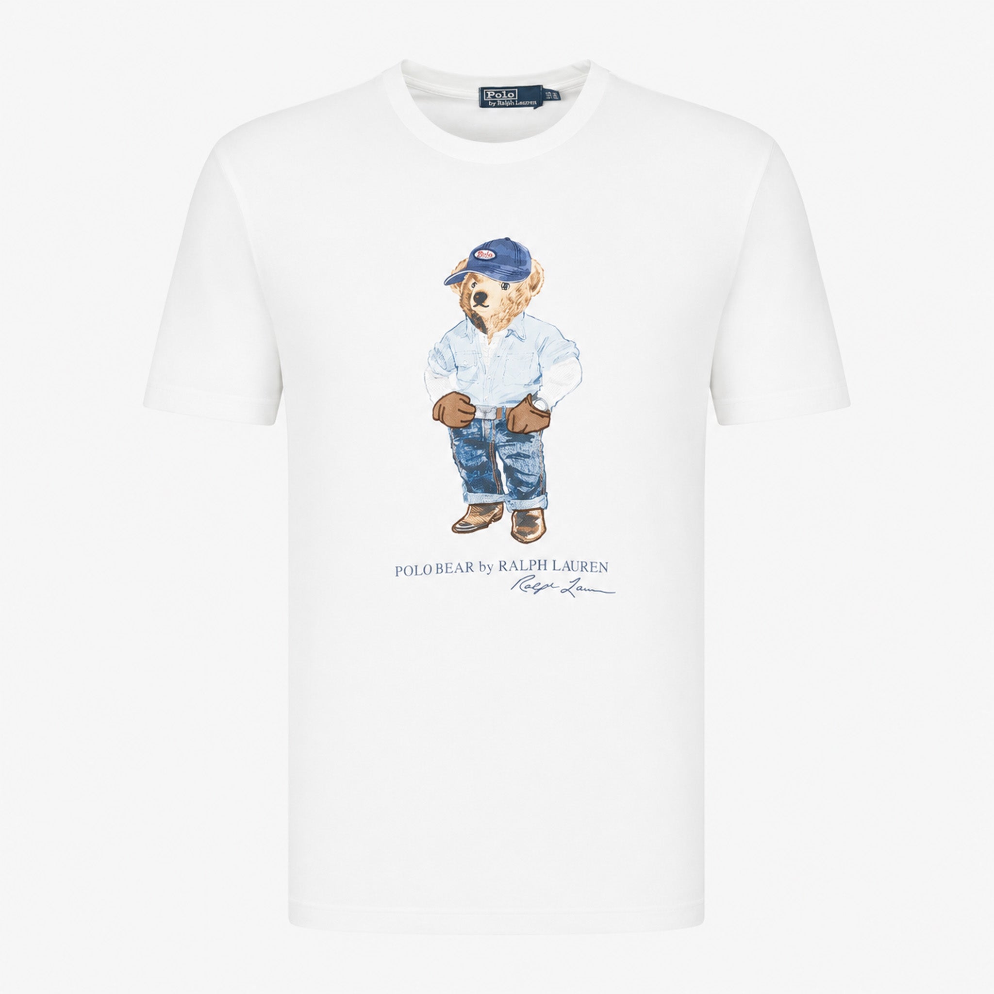 Ralph Lauren T-Shirt Crème | Polo Bear Classic Fit