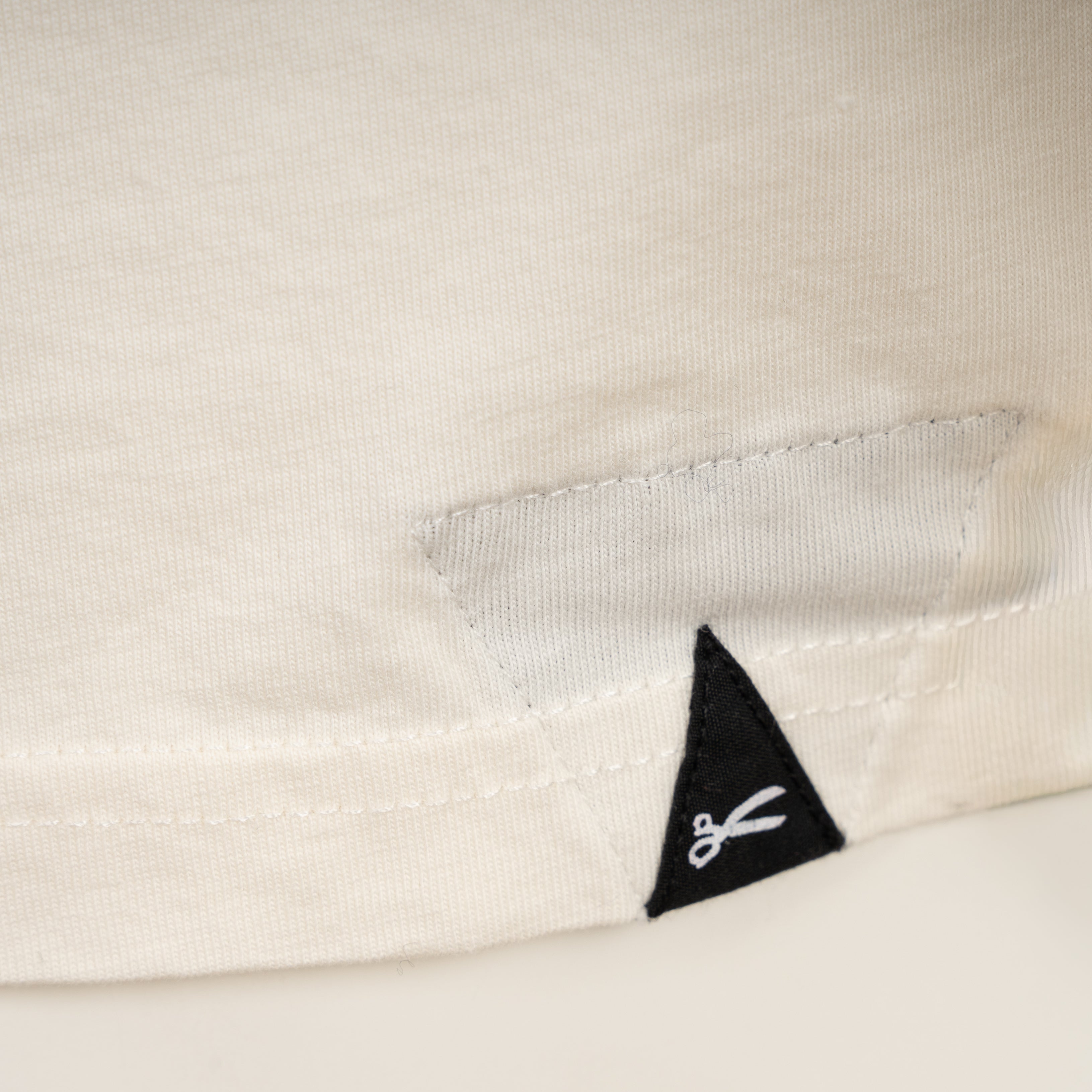 Denham T-Shirt Crème | Scissor Tee