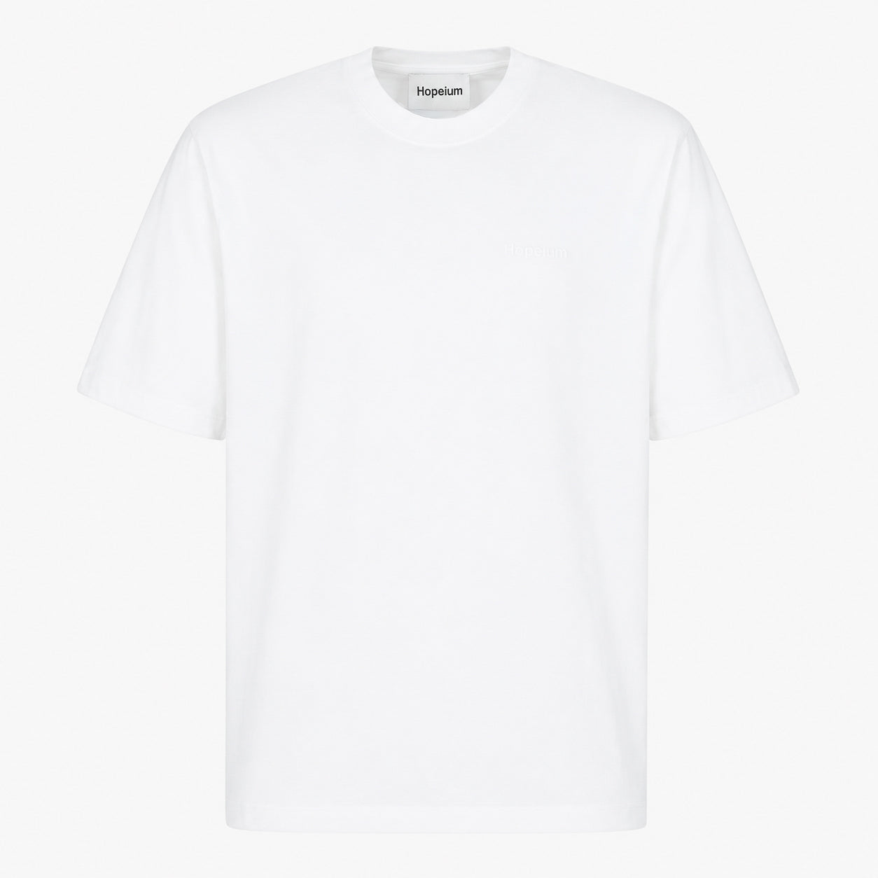 Hopeium T-Shirt Backprint Wit | B*tch Tee