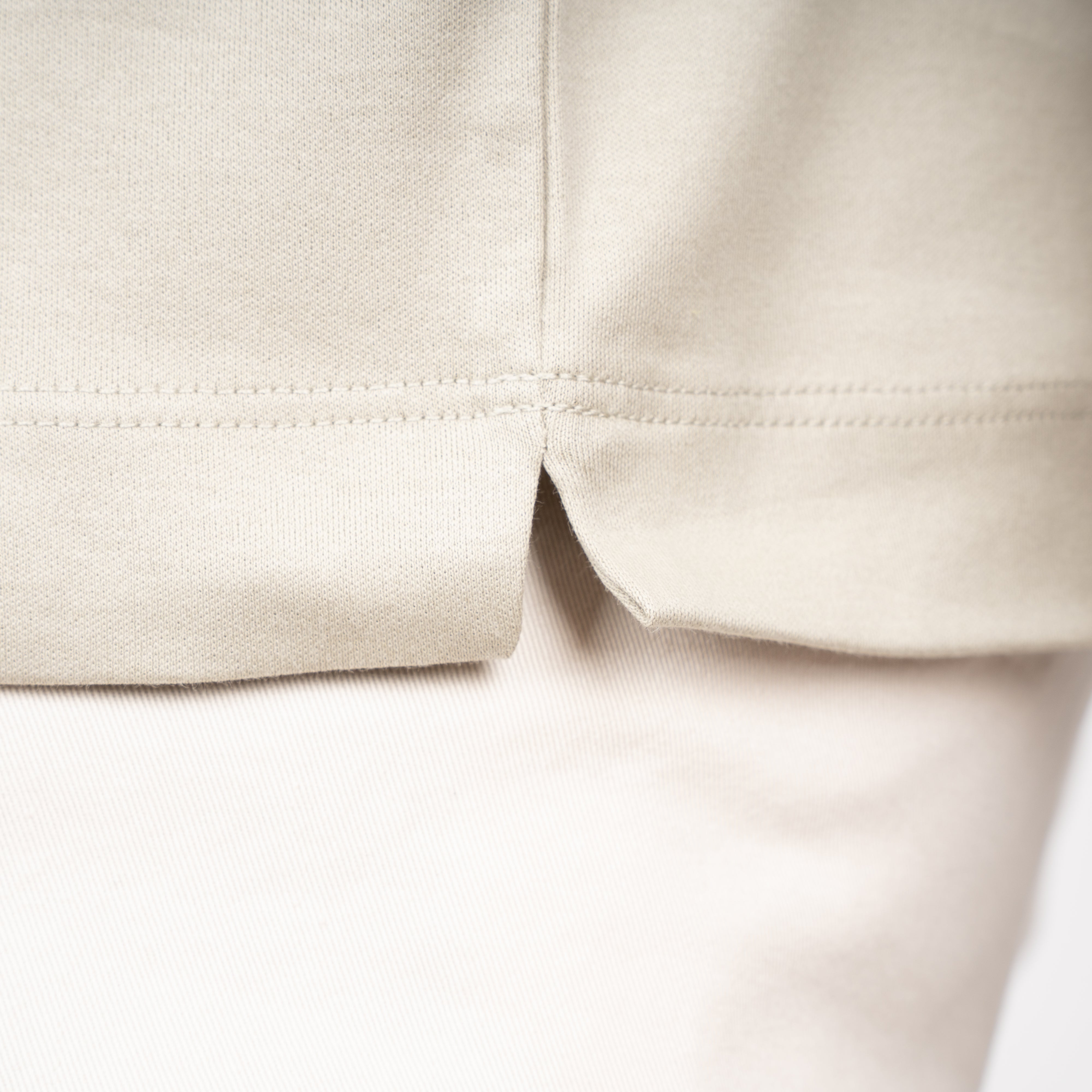 Valenza T-Shirt Steengrijs | Interlock Supima Cotton