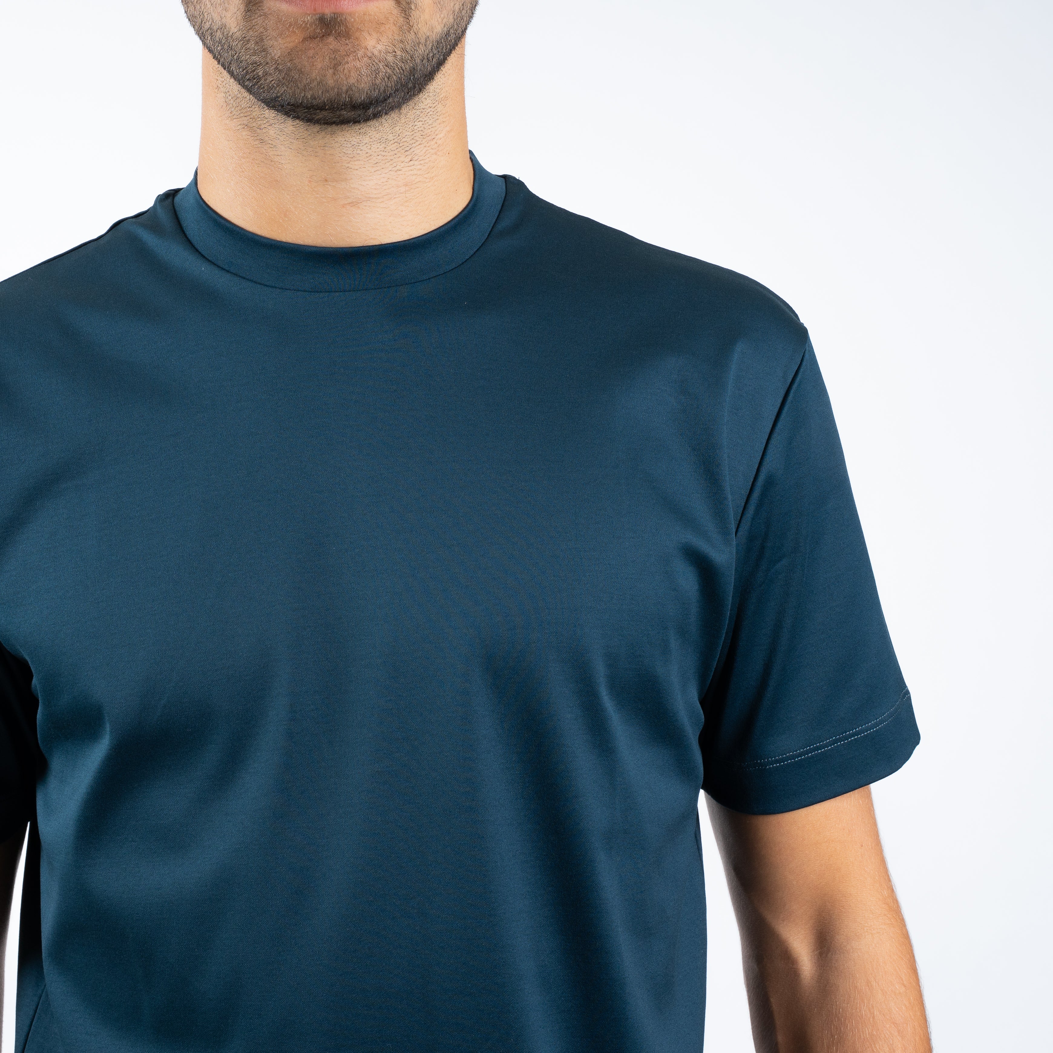 Valenza T-Shirt Flessengroen | Interlock Supima Cotton