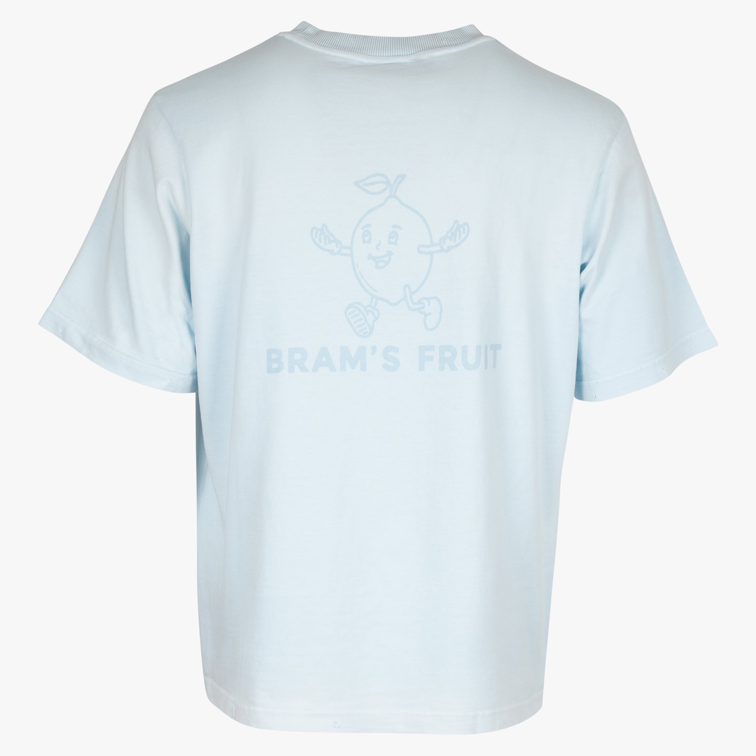 Bram's Fruit T-Shirt Backprint Lichtblauw | Big Lemon