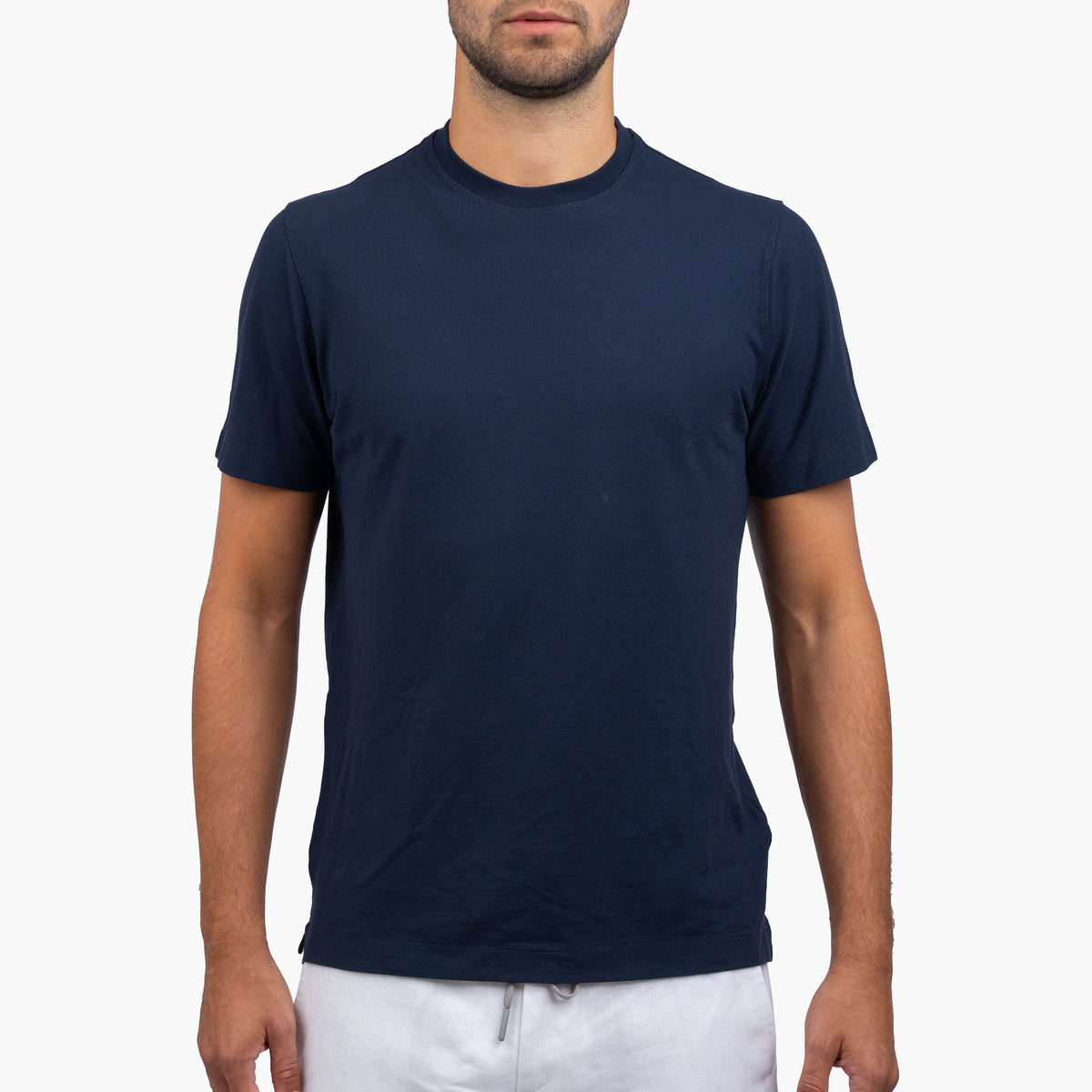 Zanone T-Shirt Donkerblauw | IceCotton