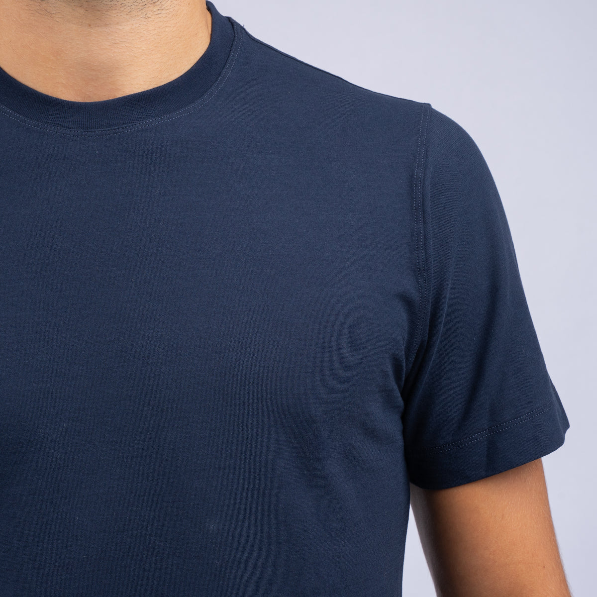 Zanone T-Shirt Donkerblauw | IceCotton