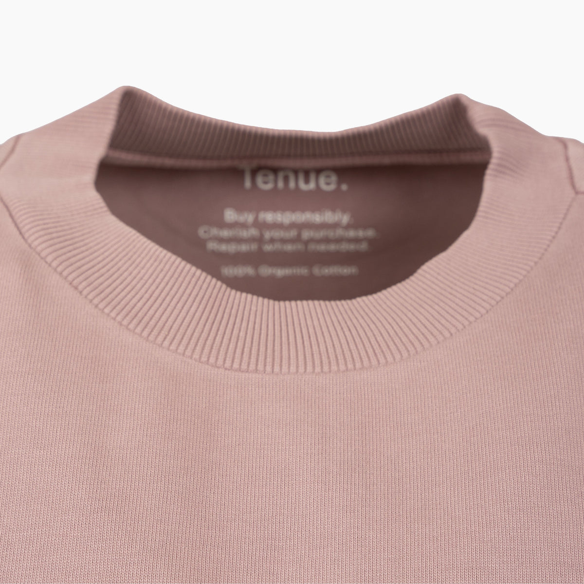 Tenue. T-Shirt Blauw | Bruce Dusty Lilac
