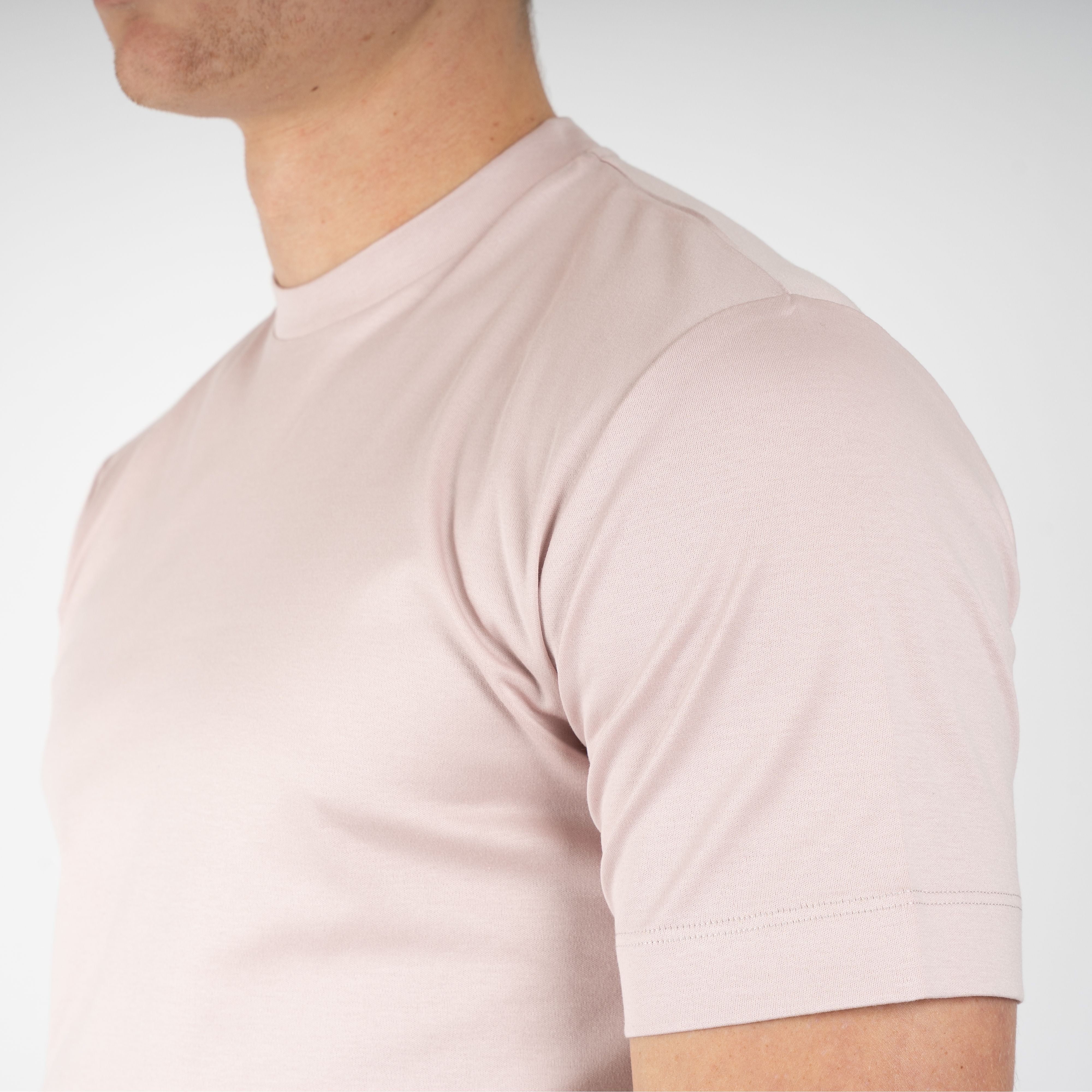 Valenza T-Shirt Roze | Interlock Supima Cotton
