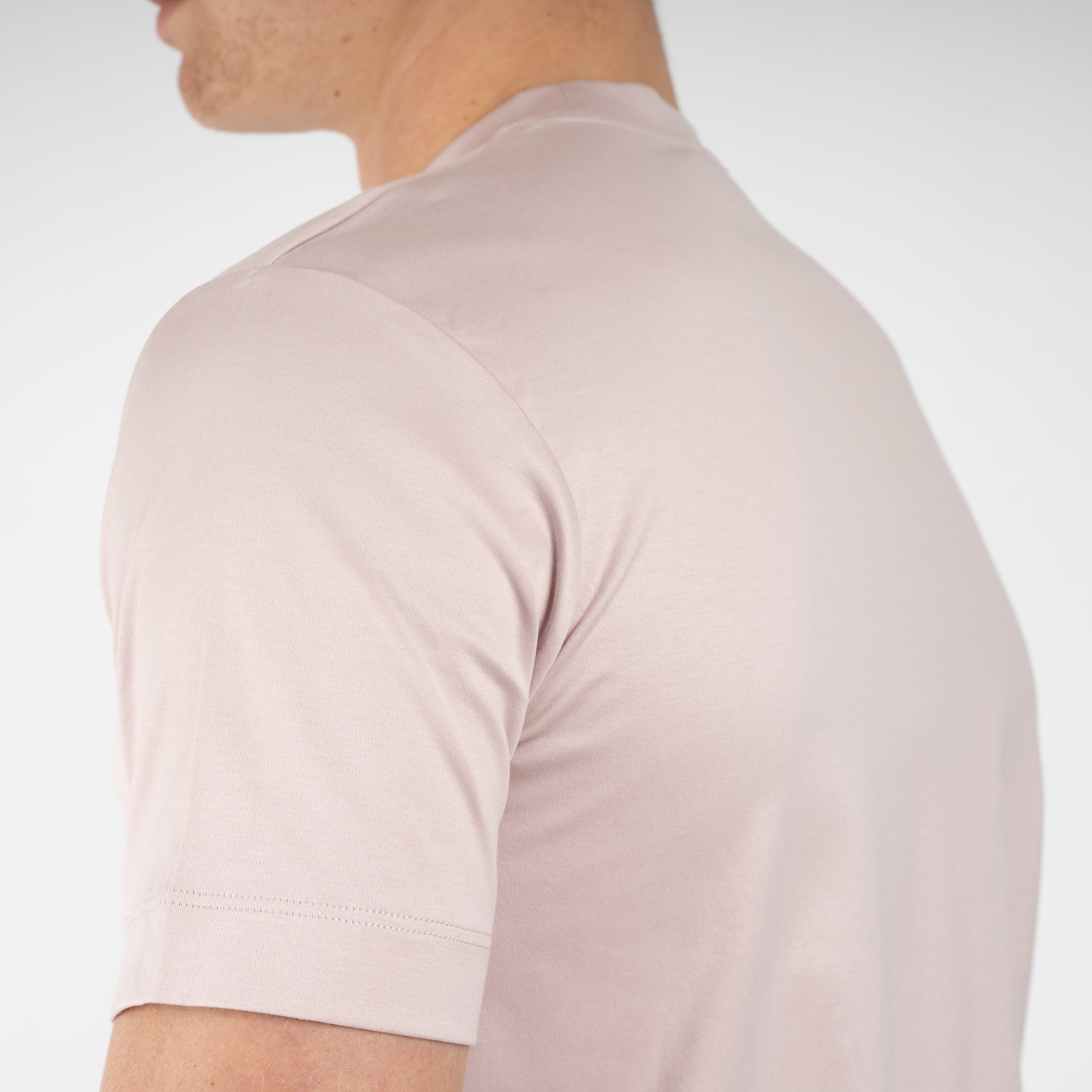 Valenza T-Shirt Roze | Interlock Supima Cotton