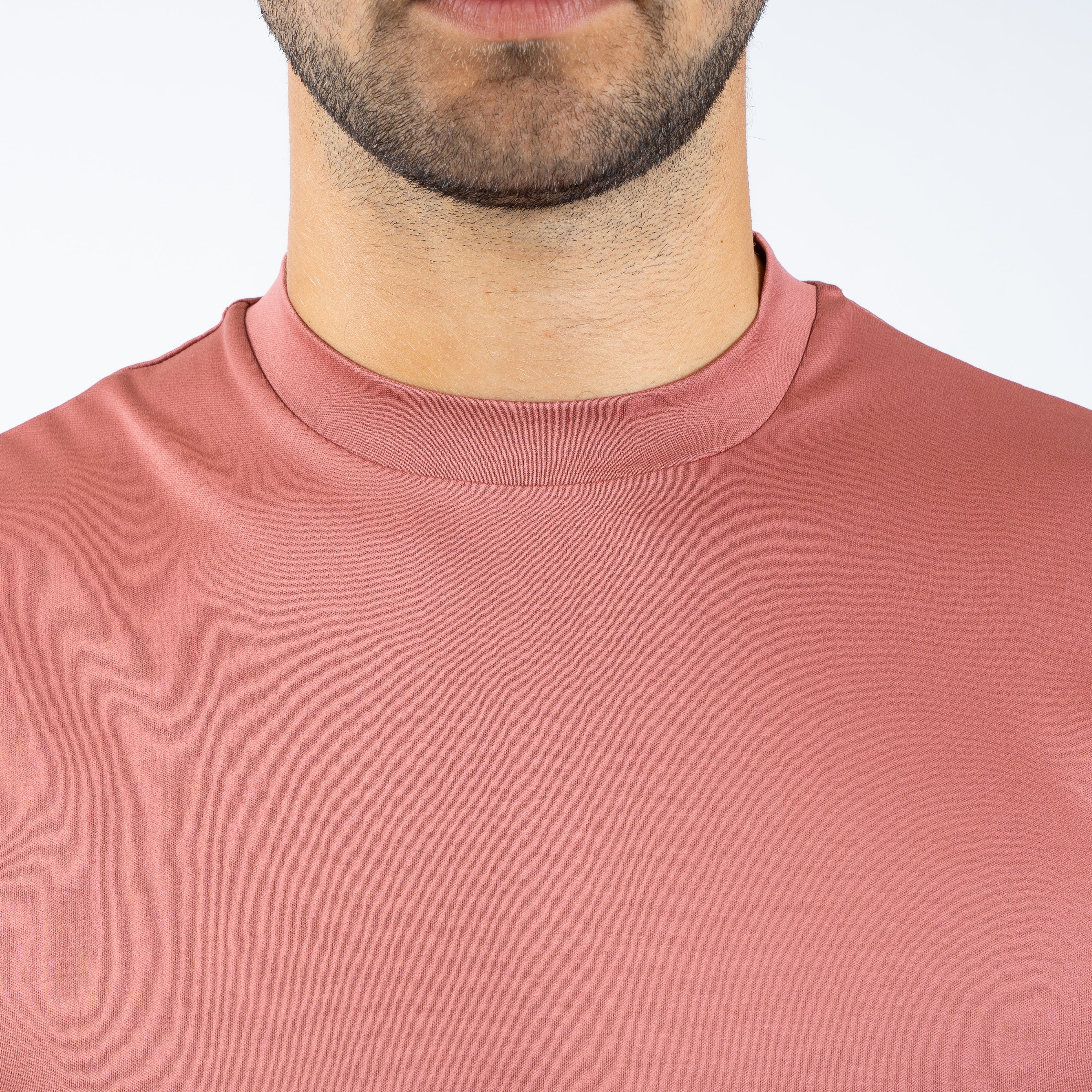 Valenza T-Shirt Oud Roze | Interlock Supima Cotton