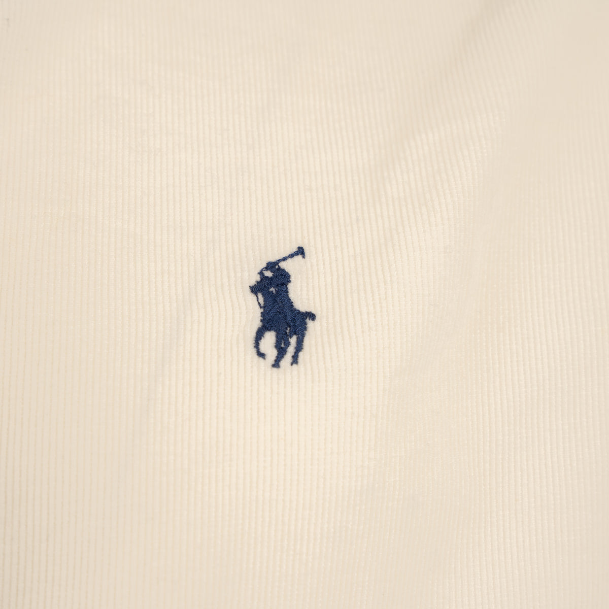 Ralph Lauren Corduroy Overhemd Crème | Custom Fit