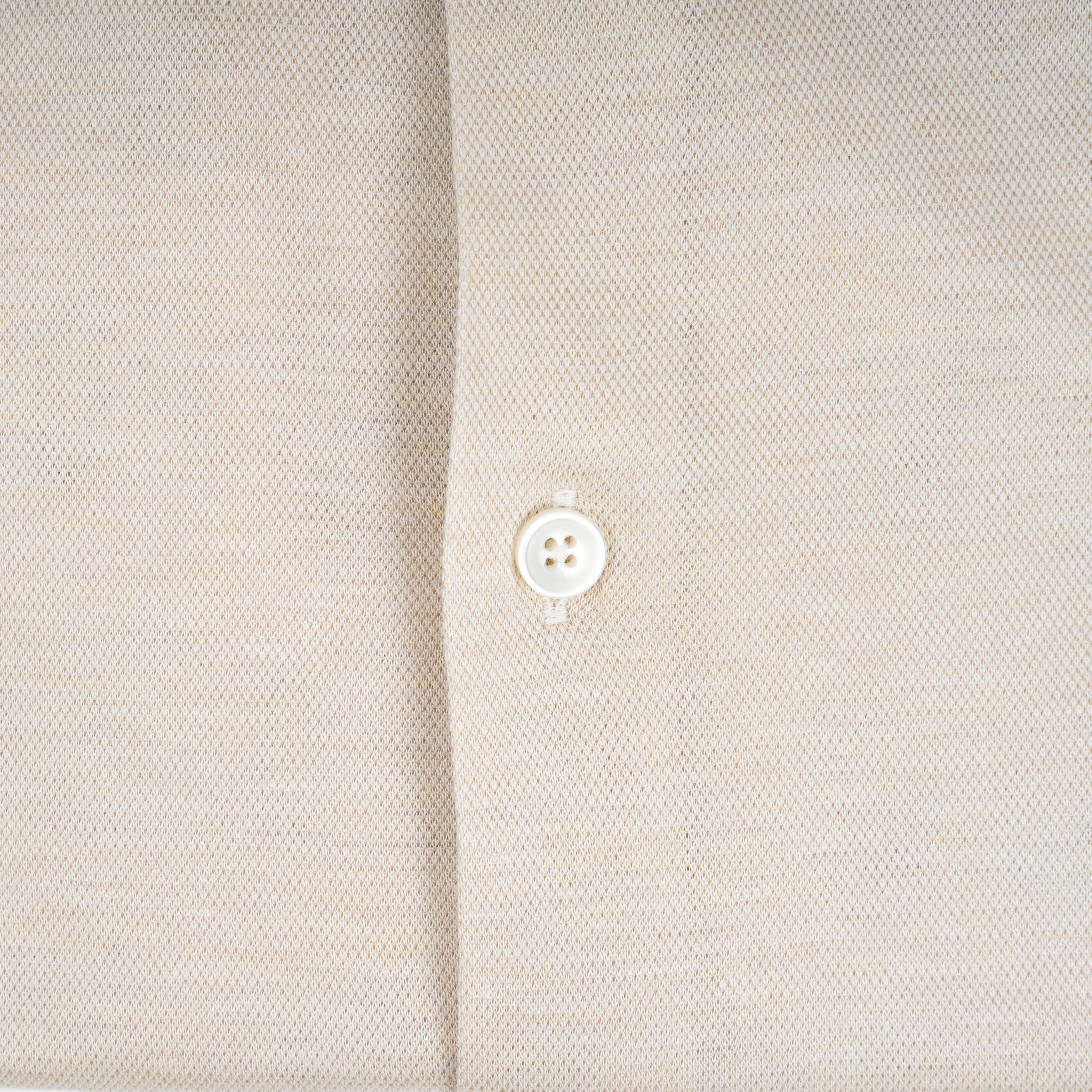 Xacus Overhemd Beige | Knitted Shirt