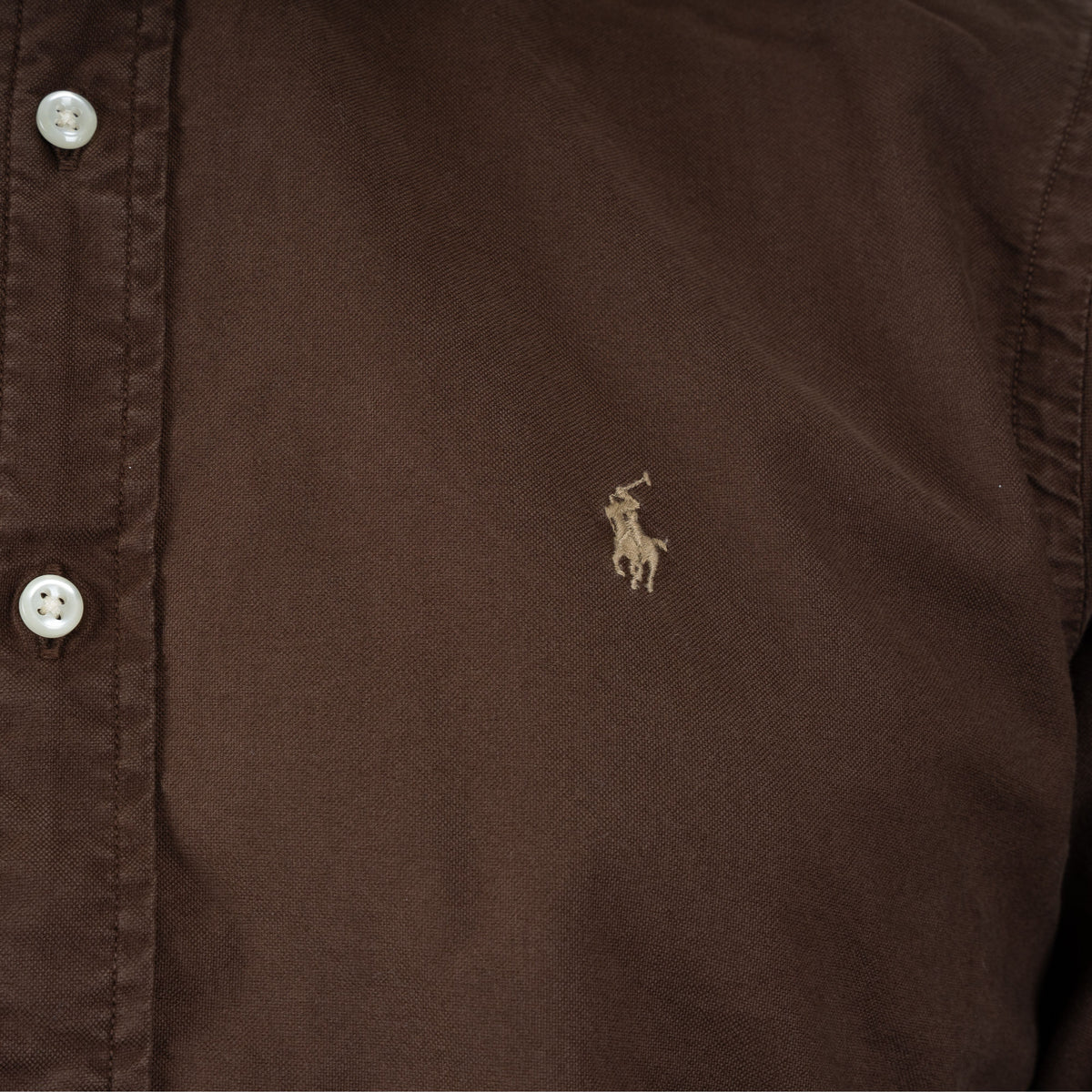 Ralph Lauren Overhemd Bruin | Custom Fit