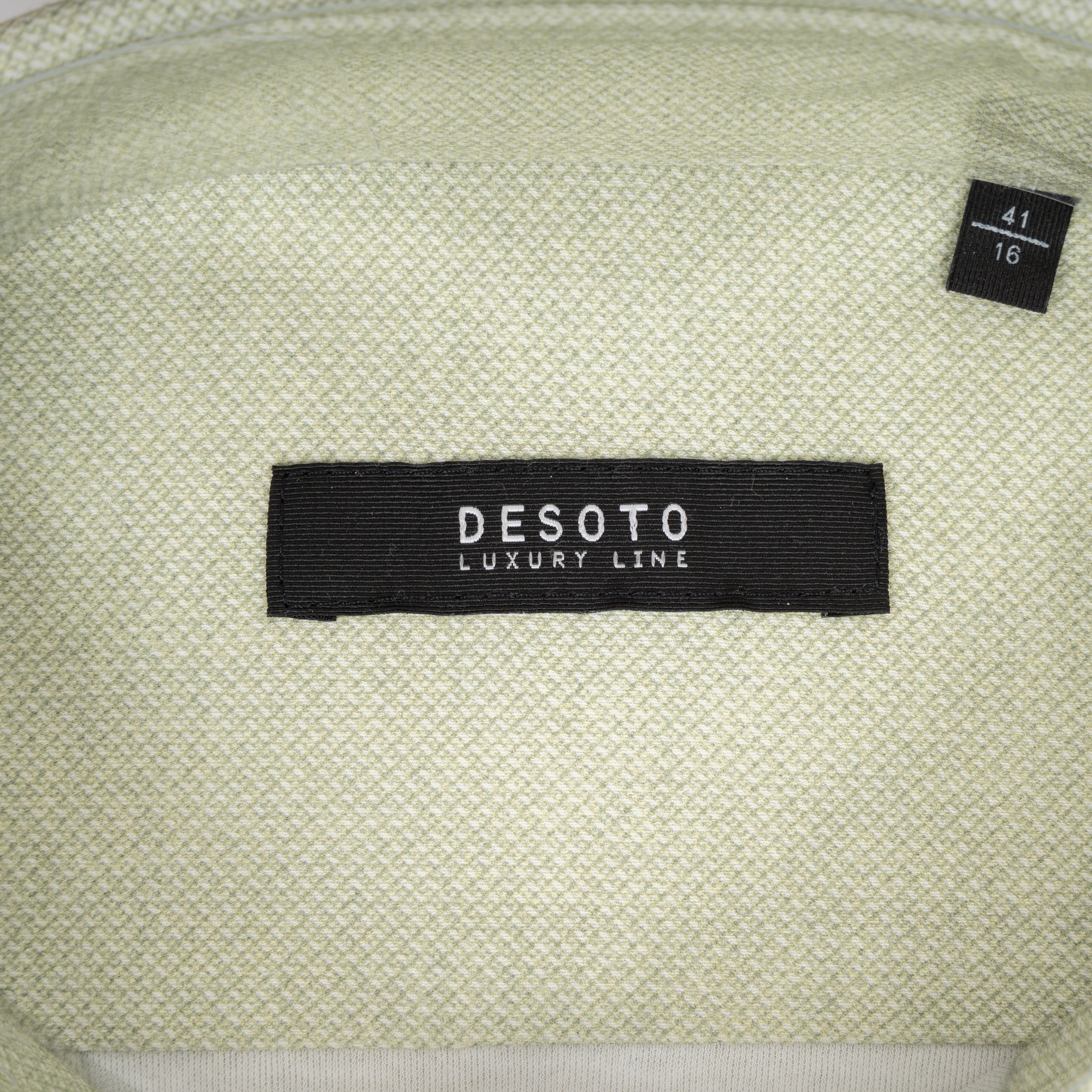 Desoto Overhemd Lichtgroen | Luxury Hai