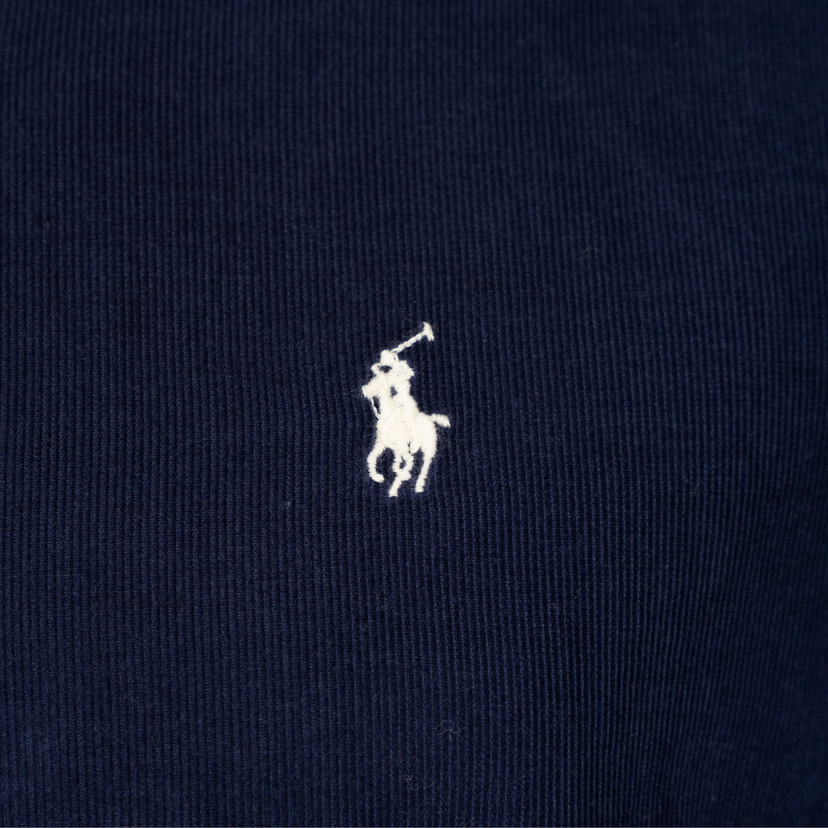Ralph Lauren Corduroy Overhemd Blauw | Custom Fit